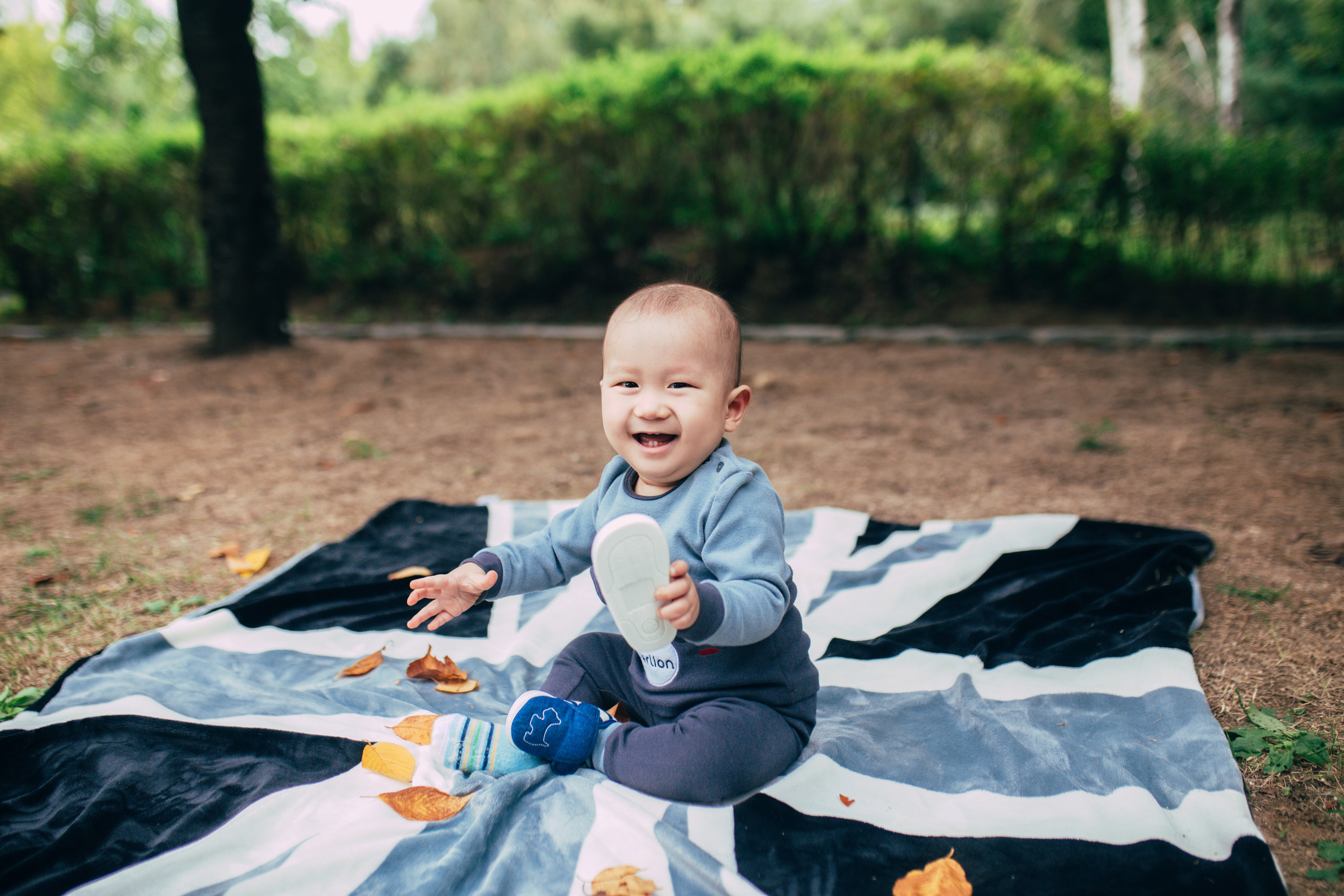 Кристиан — годик. Портретный фотограф в Южной Корее Ольга Лян