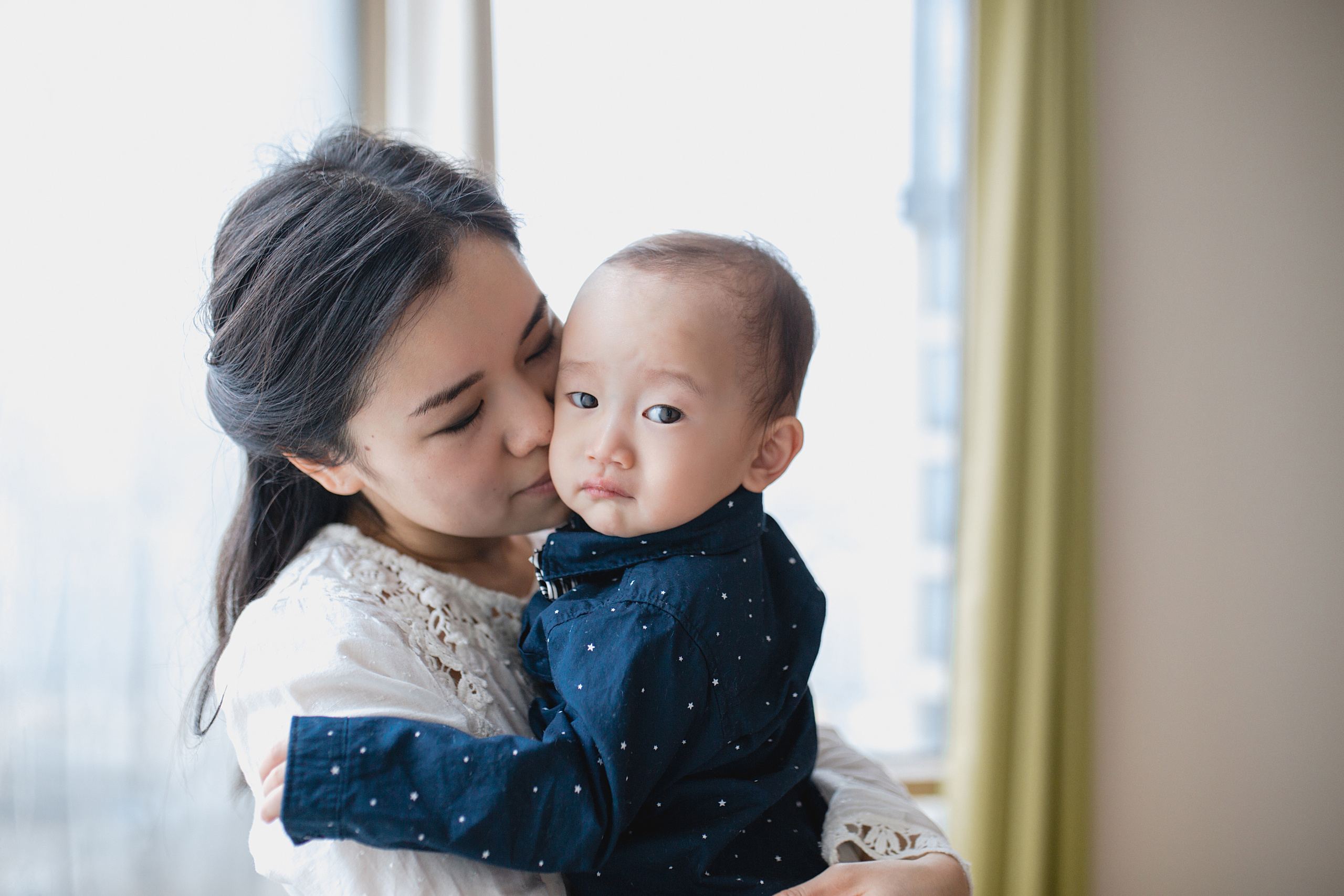 Vova — 1 year. Portrait photographer in South Korea Olga Lian