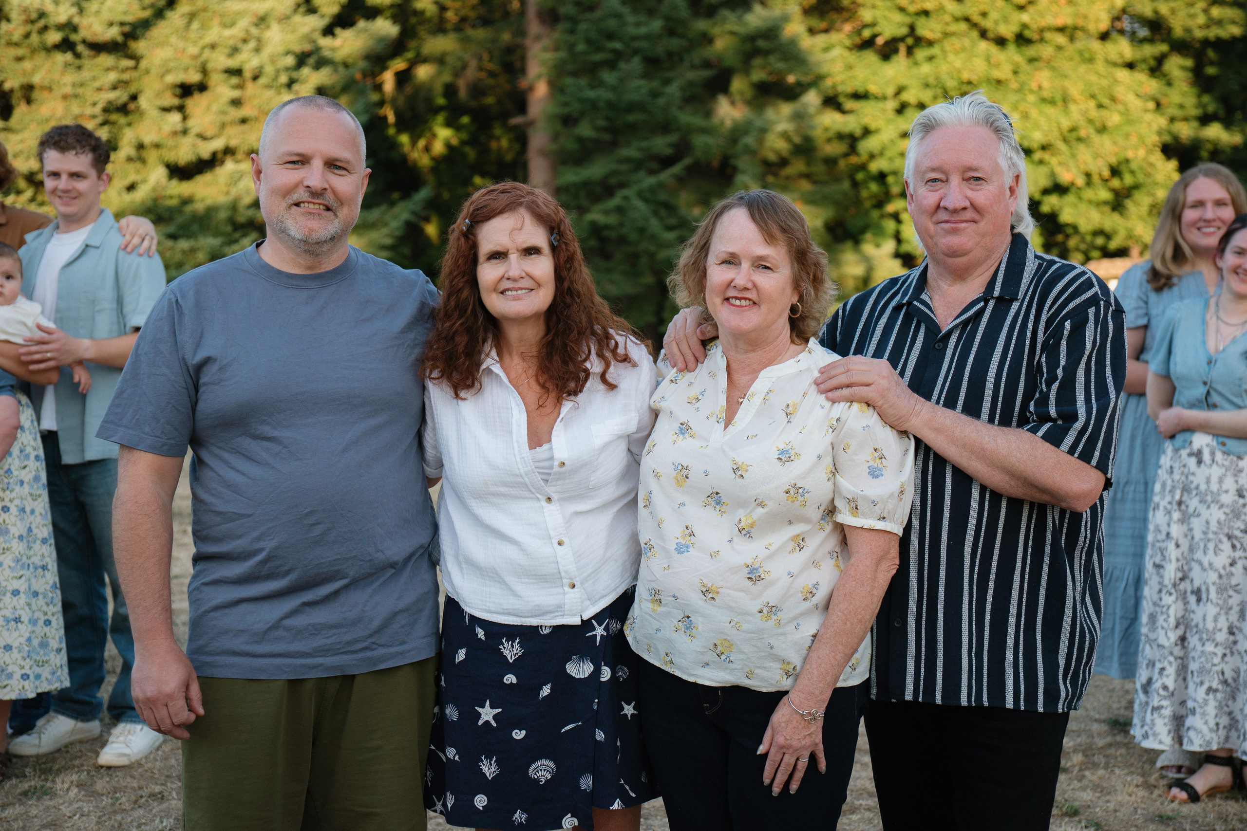 Courtney’s family. Photographer in Washington Sophia D