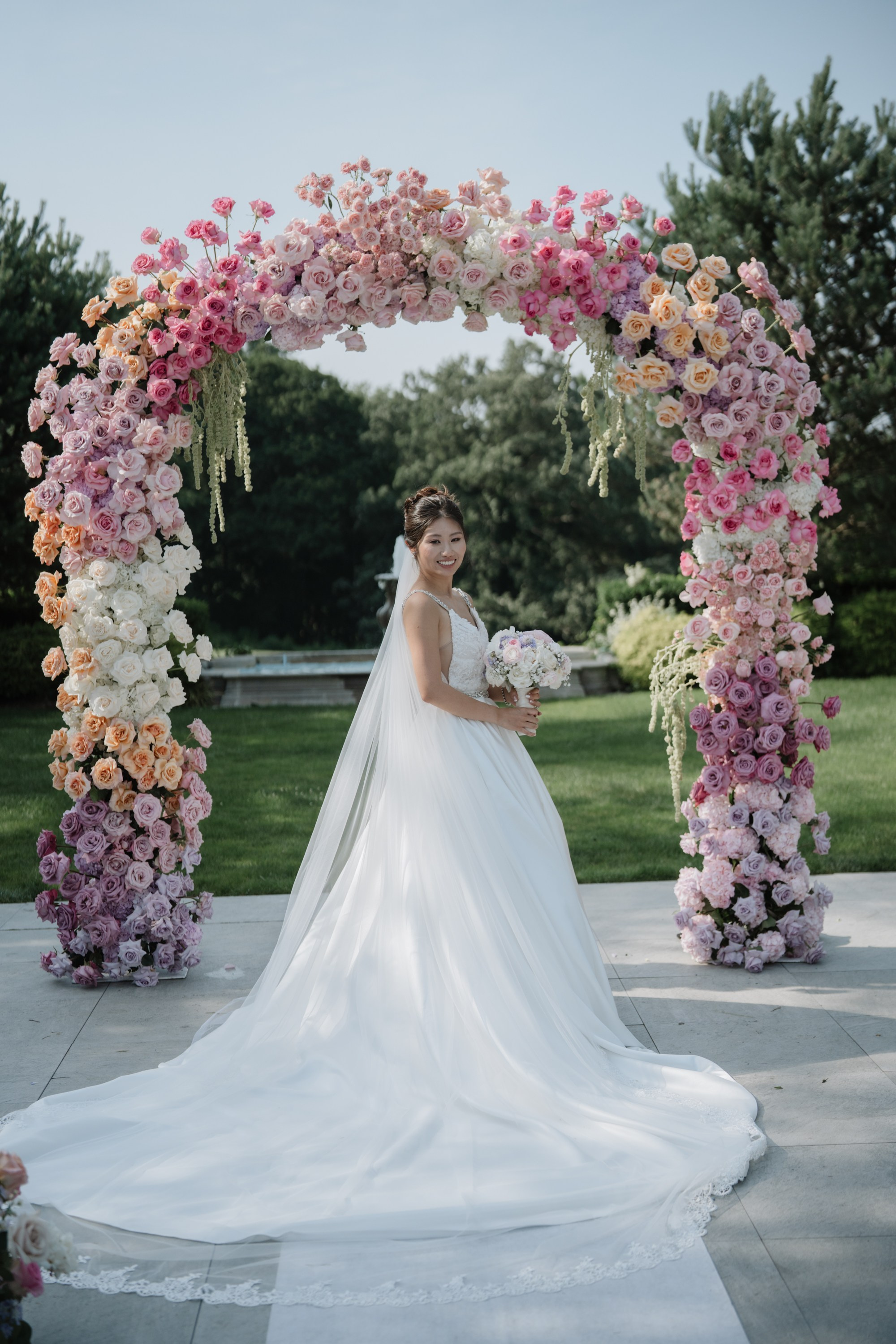 A stunning wedding with Asian style. Portrait and wedding photographer in New York