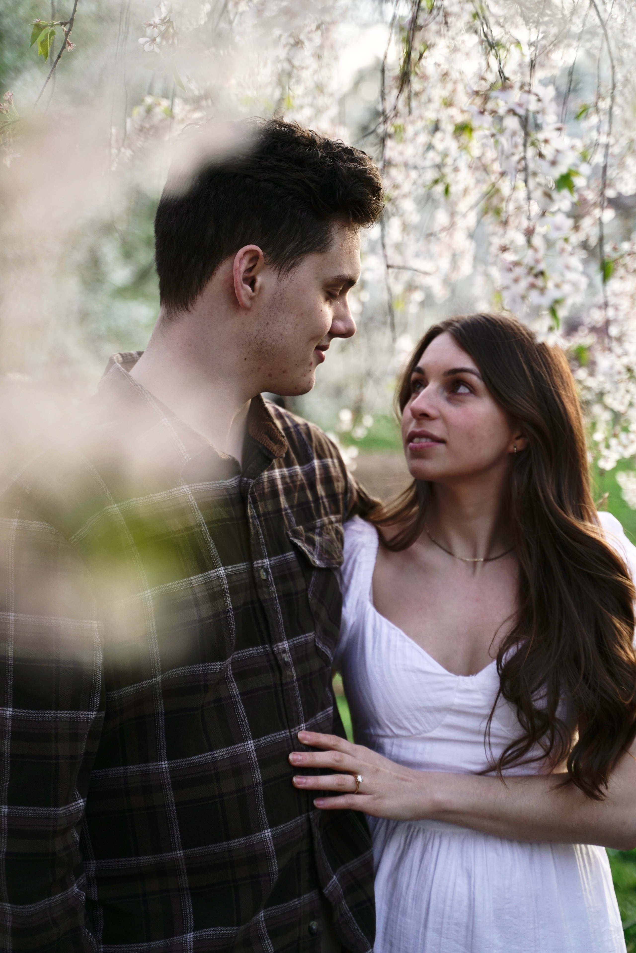Kassandra and Andrew at Harvard Arboretum. Stefanovich Photography | Boston, MA