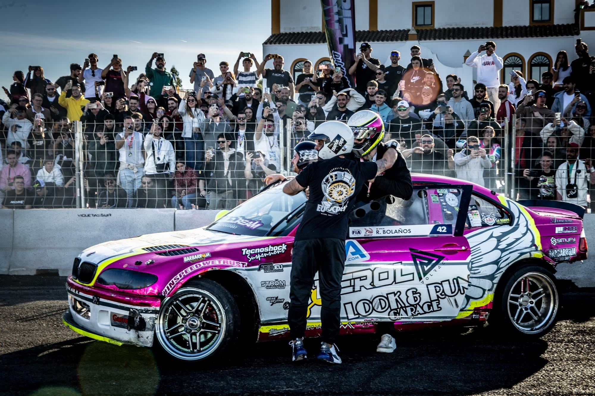 Drift. Deporte de captura de motor