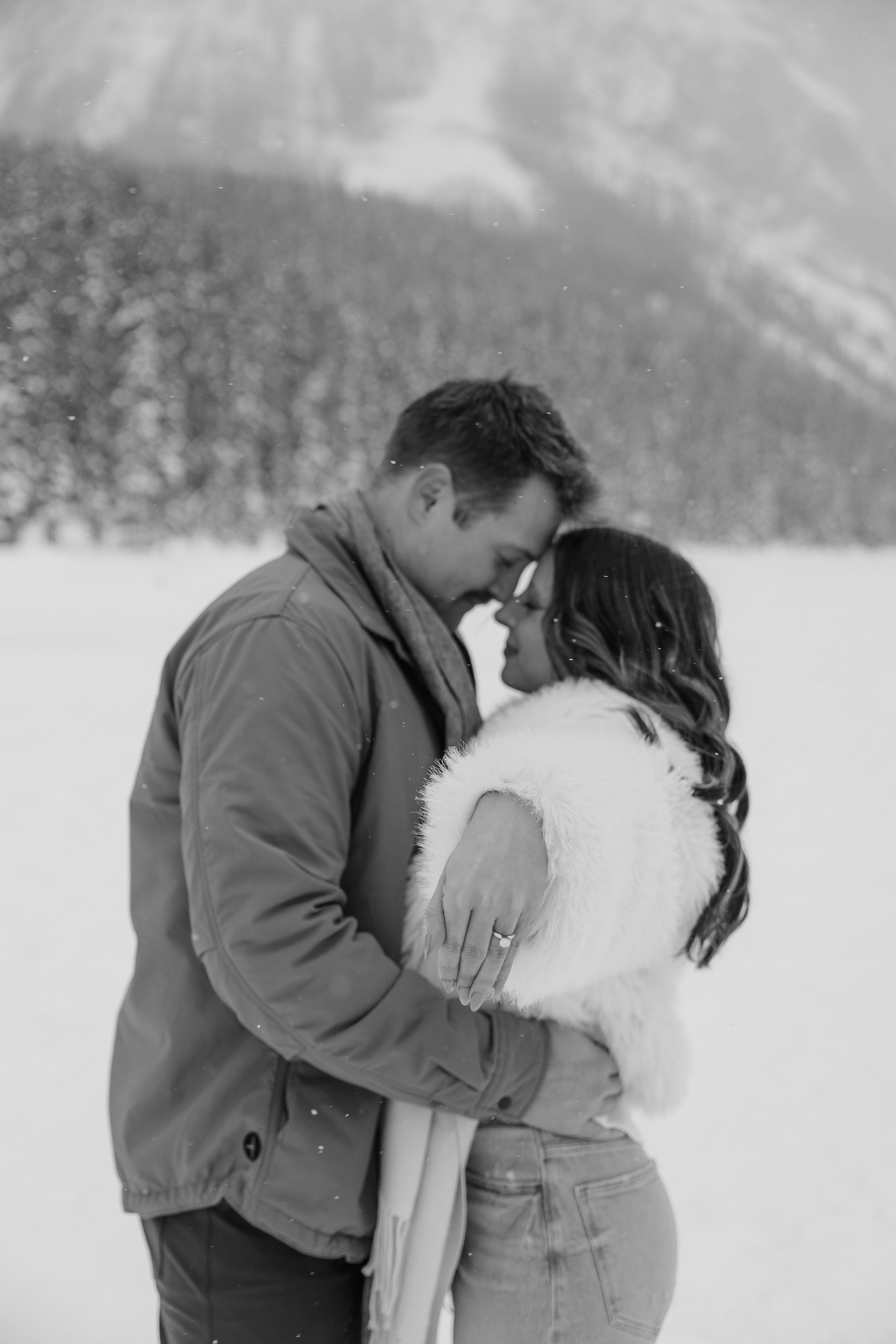 Lake Louise engagement session. Home