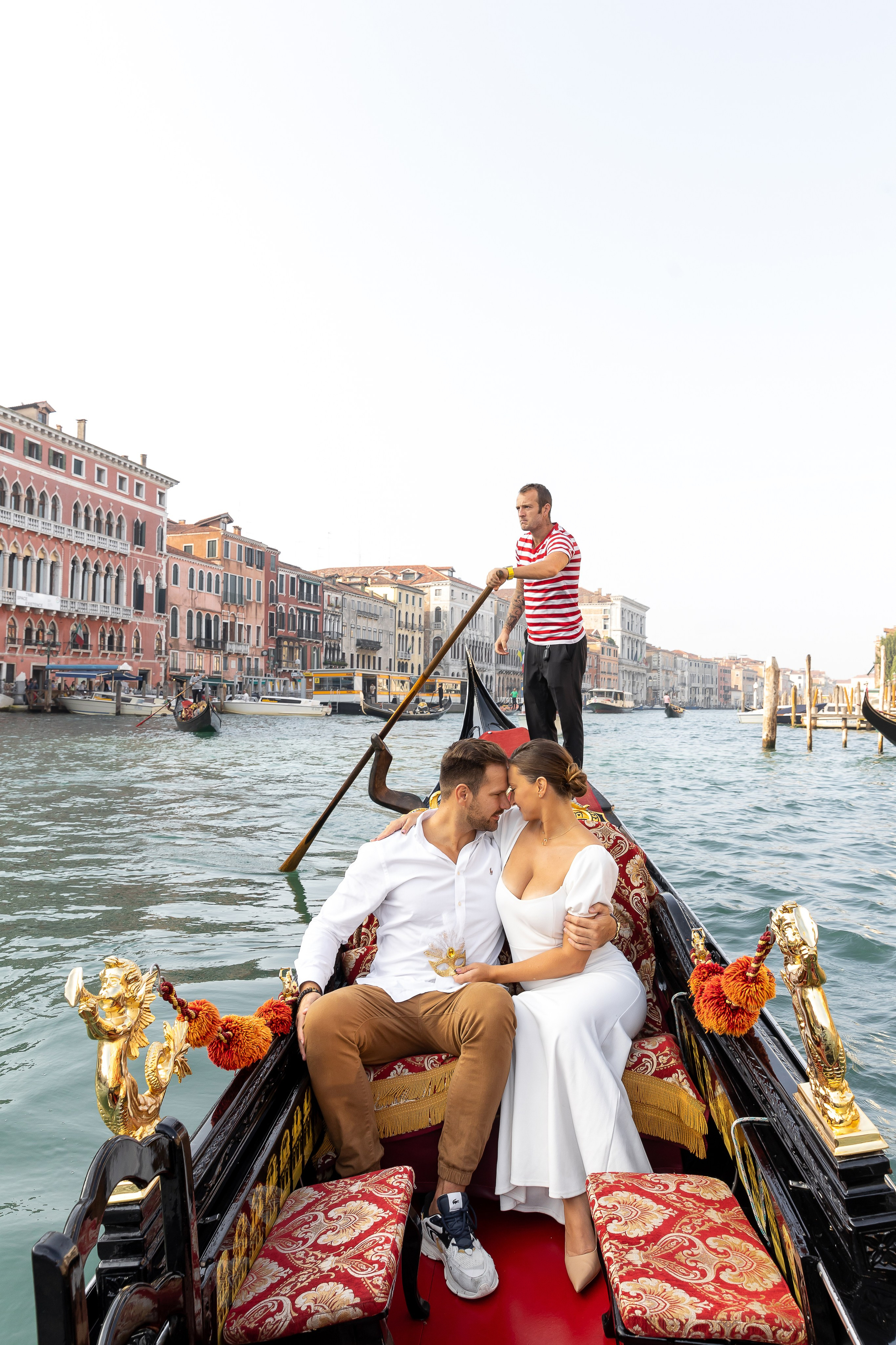 Emi and family at sunset