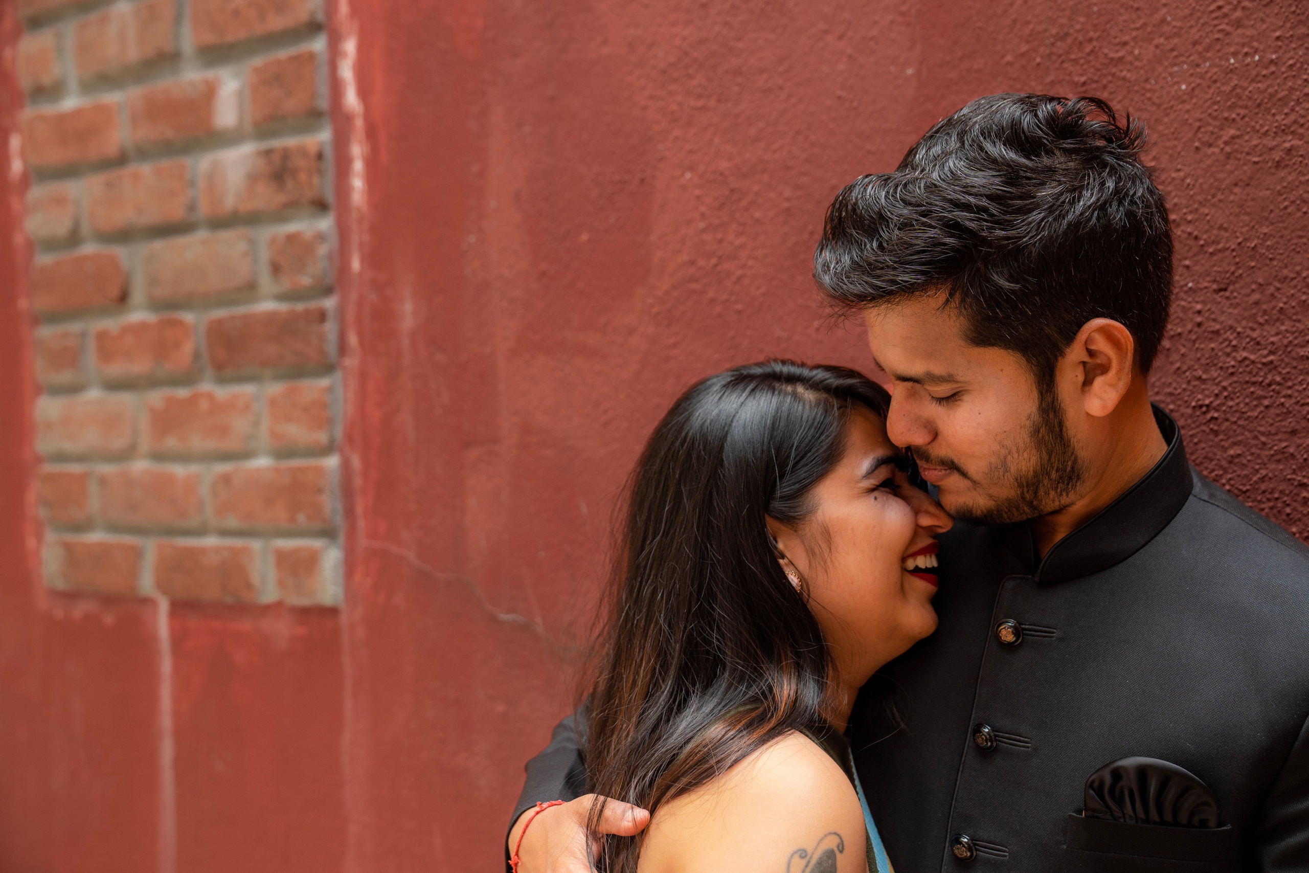 Prakriti & Ayush, Pre-Wedding Shoot at Shibravyi Courtyard, Bangalore | Truly Yours