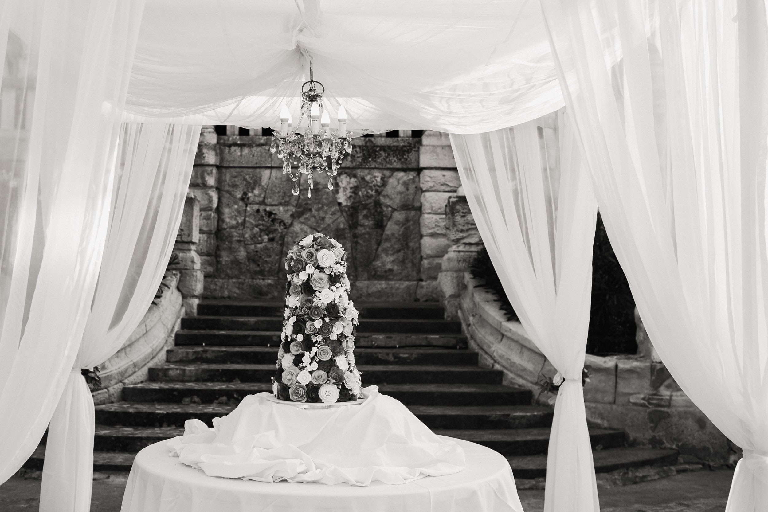 Wedding cake at Palazzo Villa Rosa