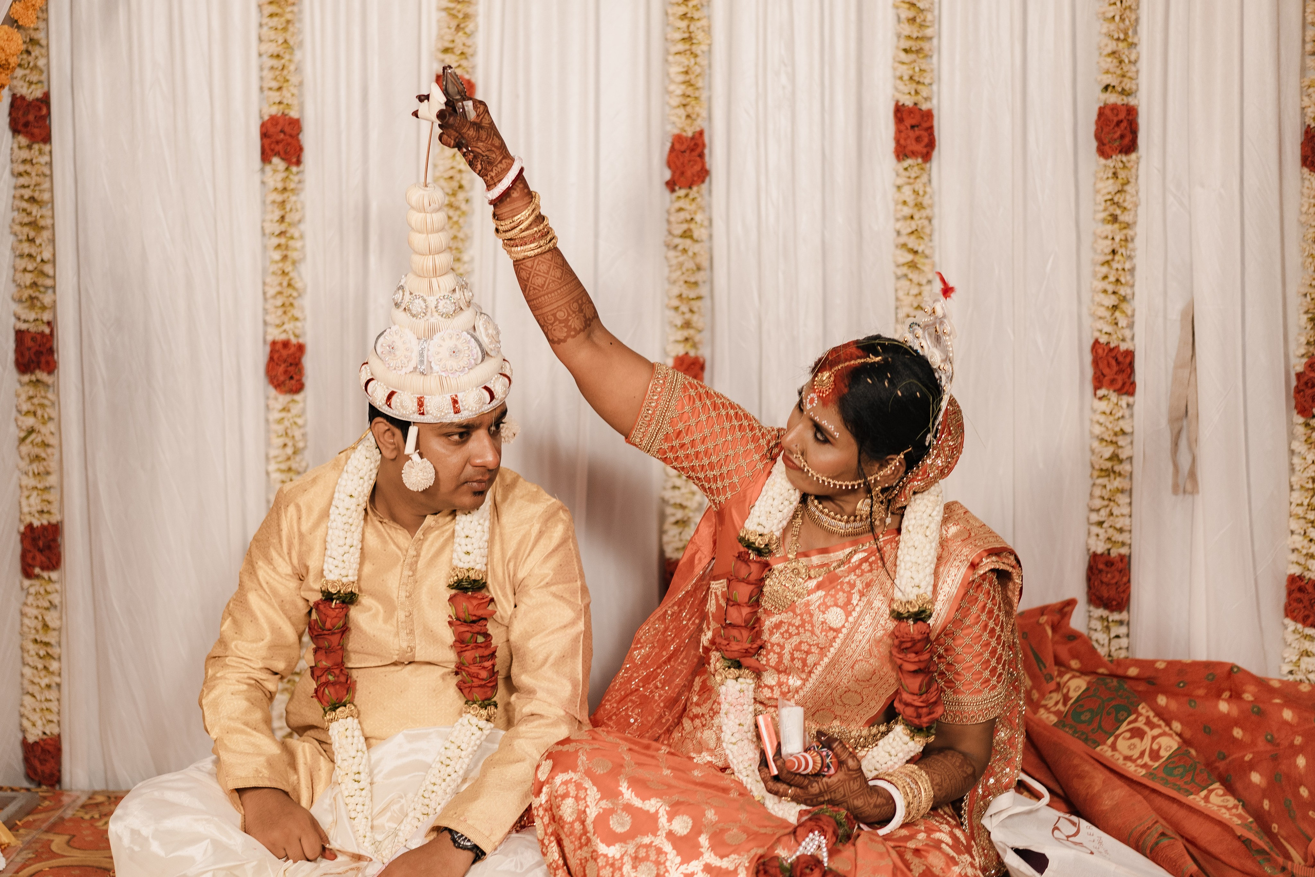 Sagaya & Rakesh. Agam Vizha