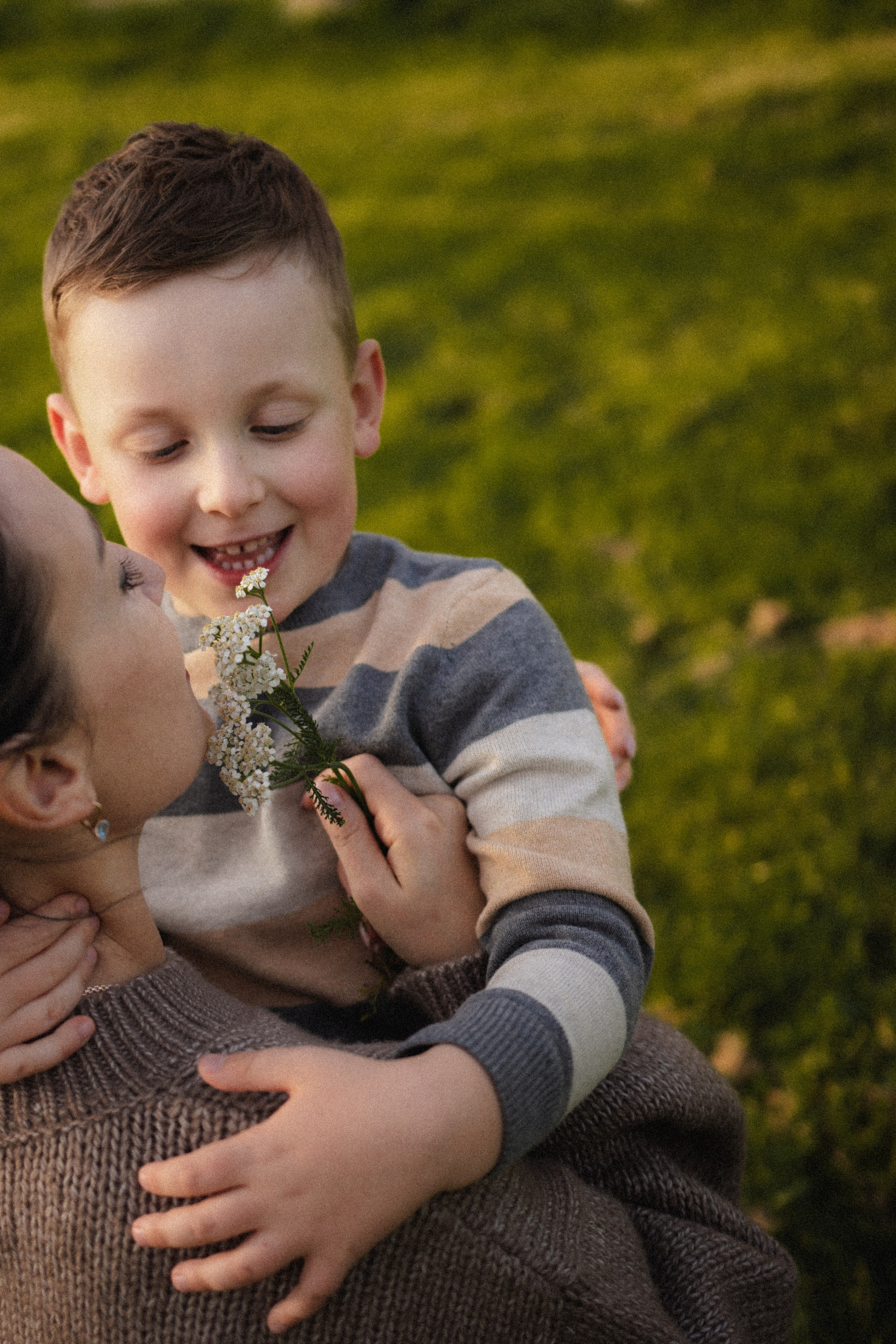 Mother and son’s story. Photographer in Gothenburg Aleksandra Stroganova