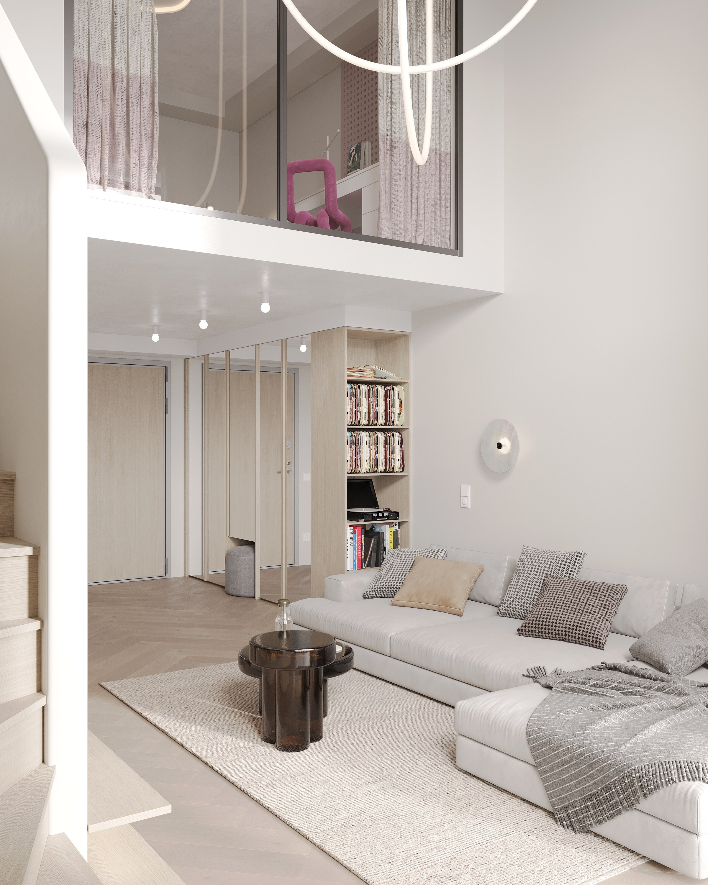 Loft apartment. Simple Archs — high quality visualizations for your interior projects