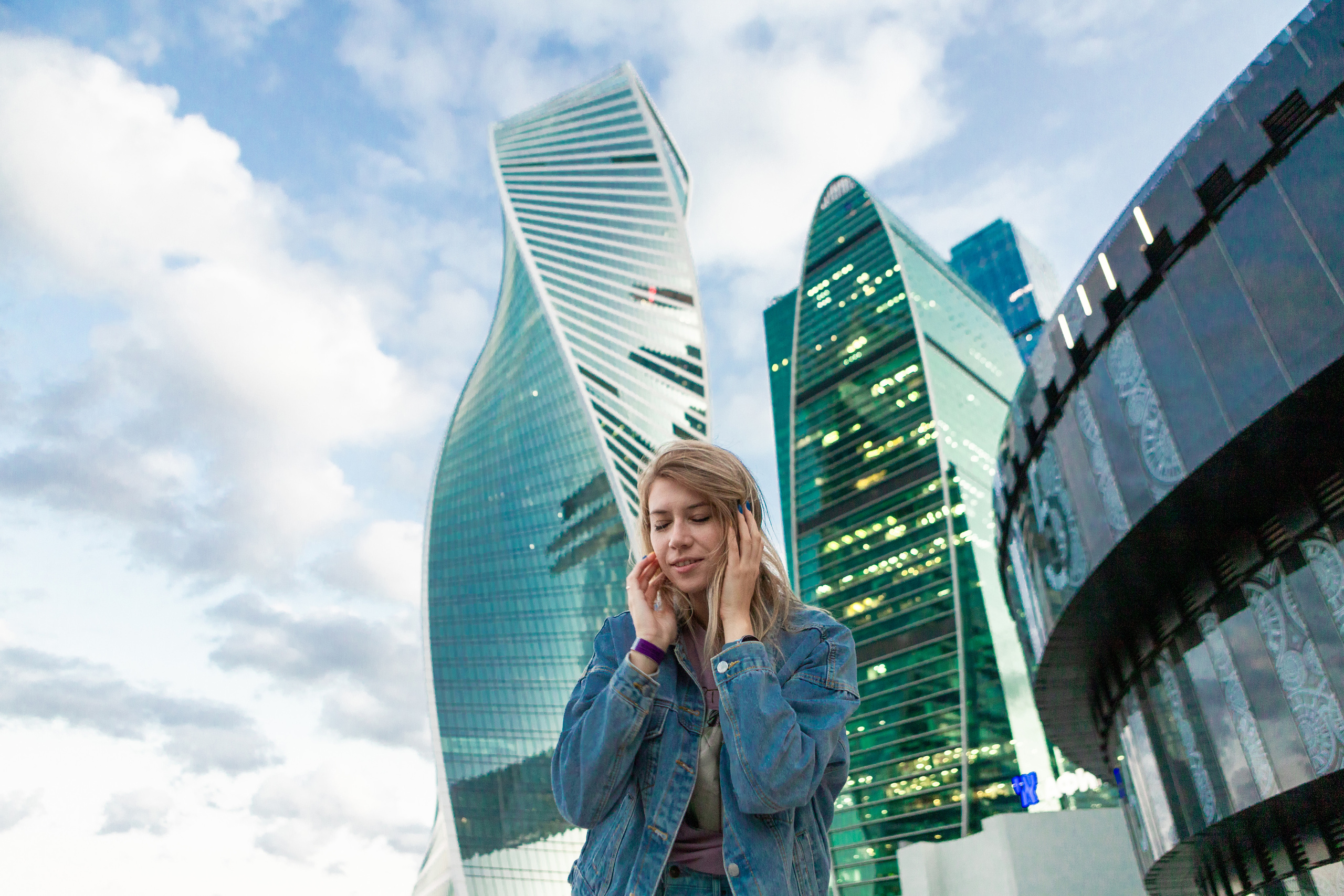 Фотопрогулка Марина. Локация: Москва Сити. Свадебный и семейный фотограф Жанна Руденко