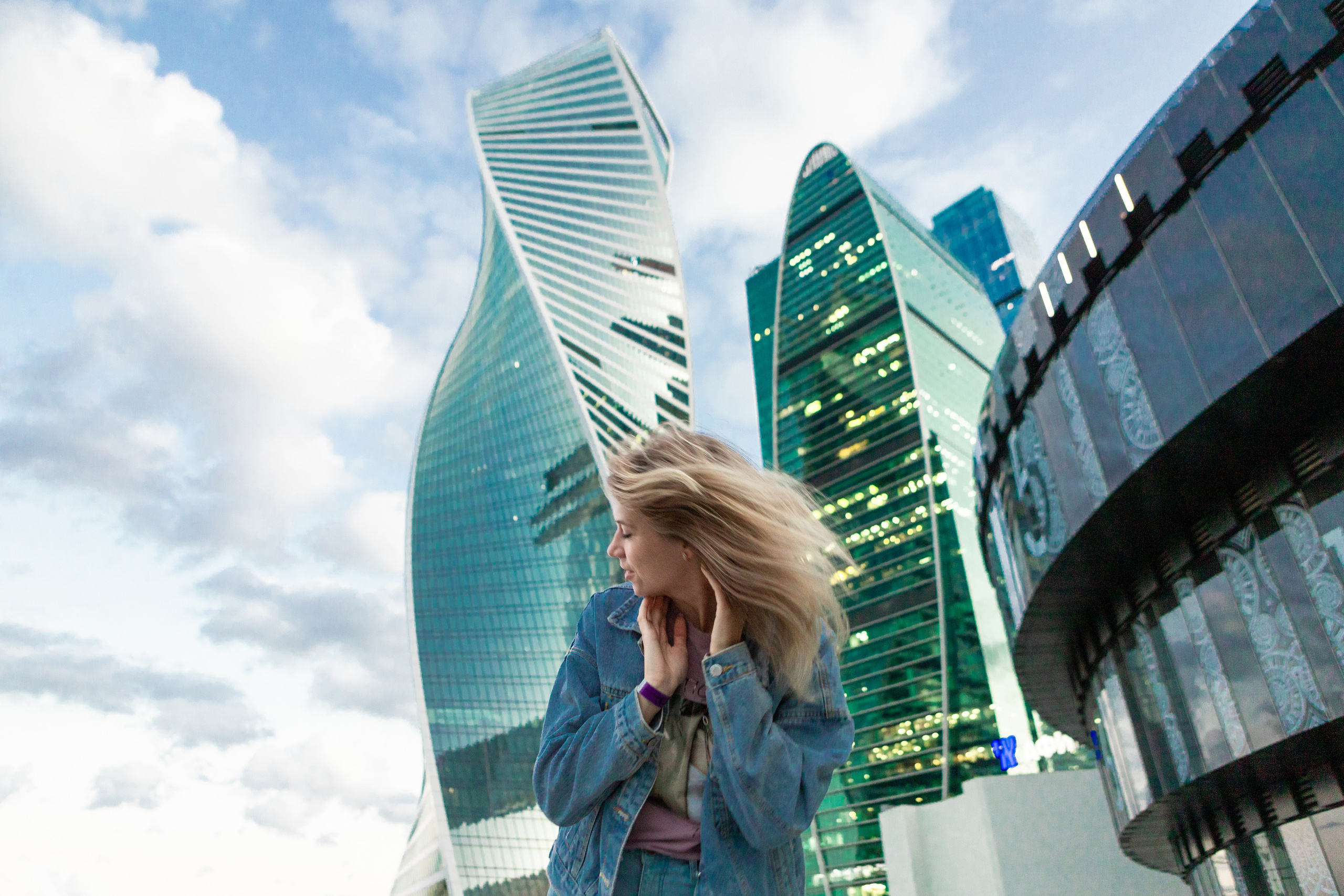 Фотопрогулка Марина. Локация: Москва Сити. Свадебный и семейный фотограф Жанна Руденко