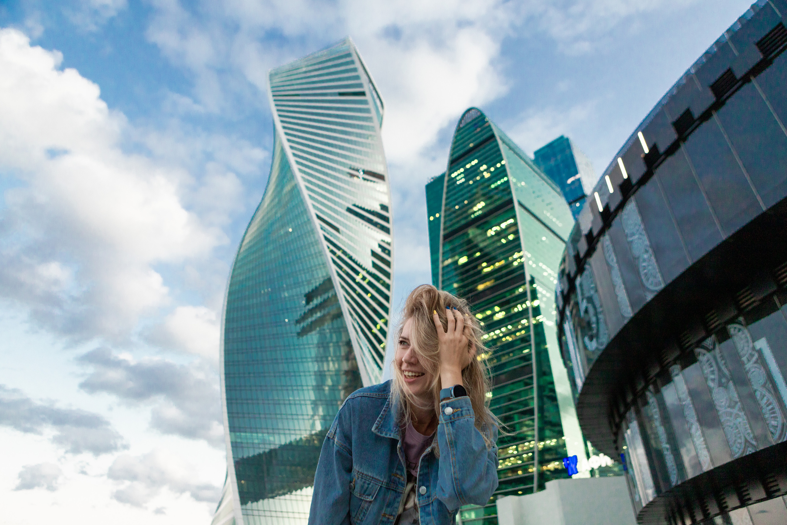 Фотопрогулка Марина. Локация: Москва Сити. Свадебный и семейный фотограф Жанна Руденко