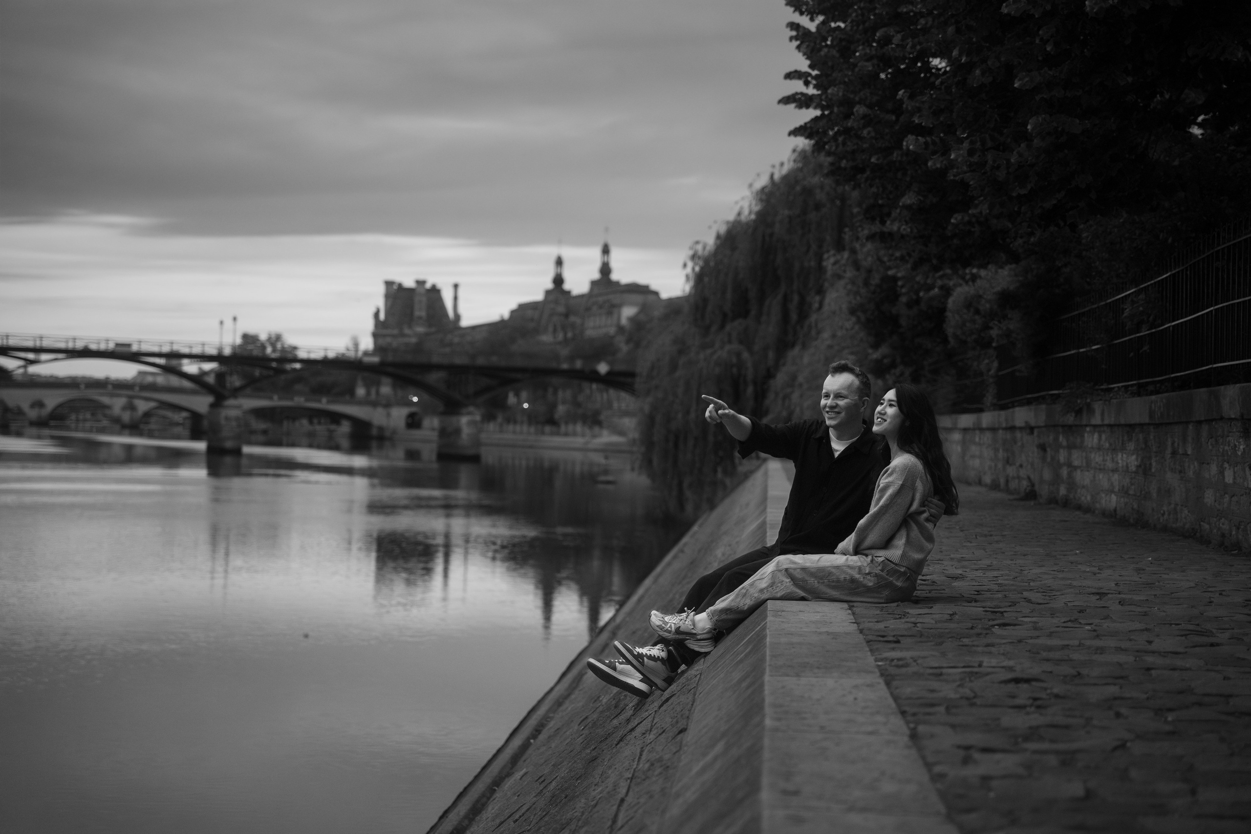 Yvonne & Johannes in Paris. Фотограф в Париже Полина Осипова