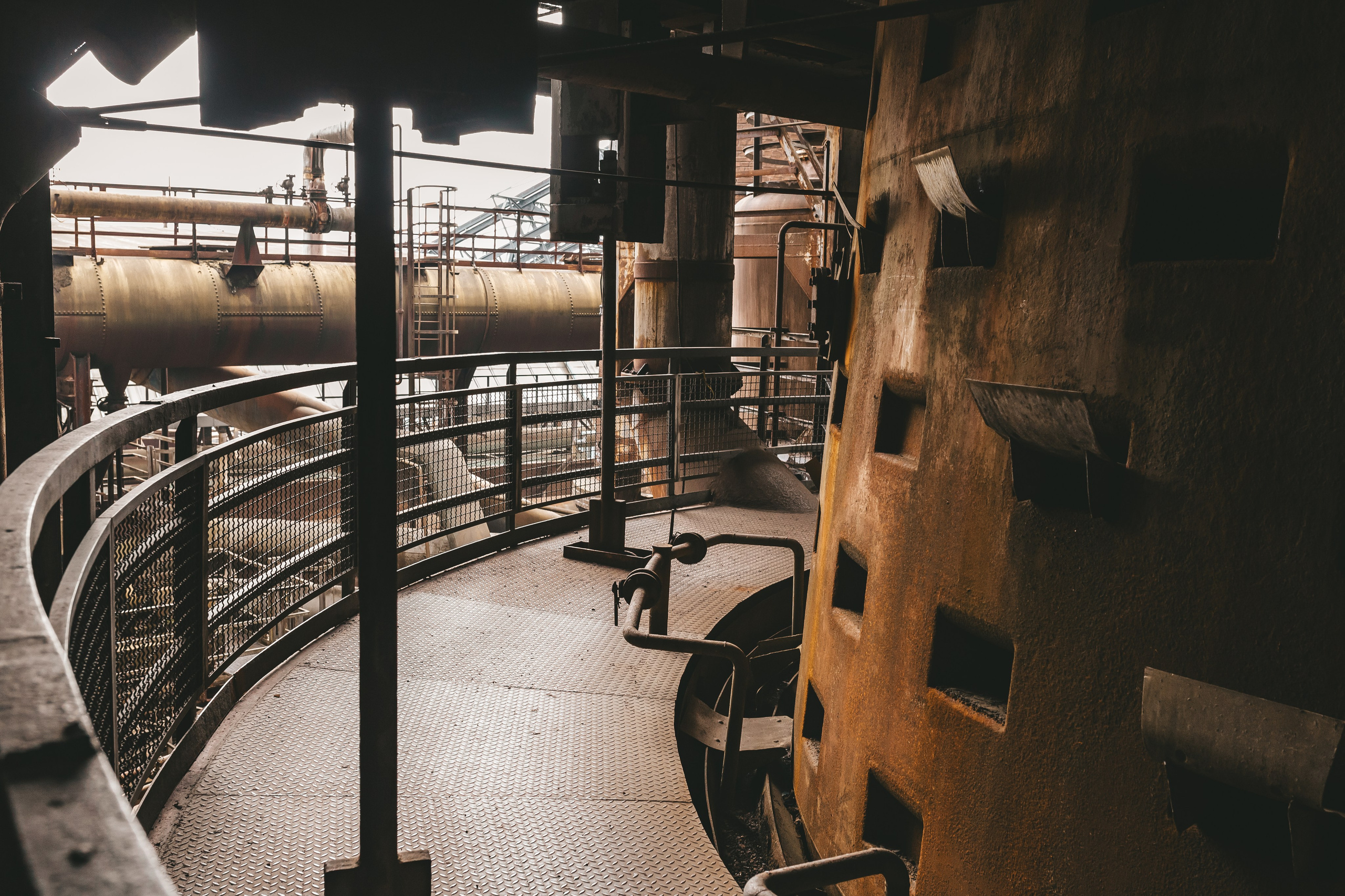 Металлургический завод в Фёльклингене: индустриальный гигант и памятник ЮНЕСКО. Фотограф в Германии — Мария Чистякова