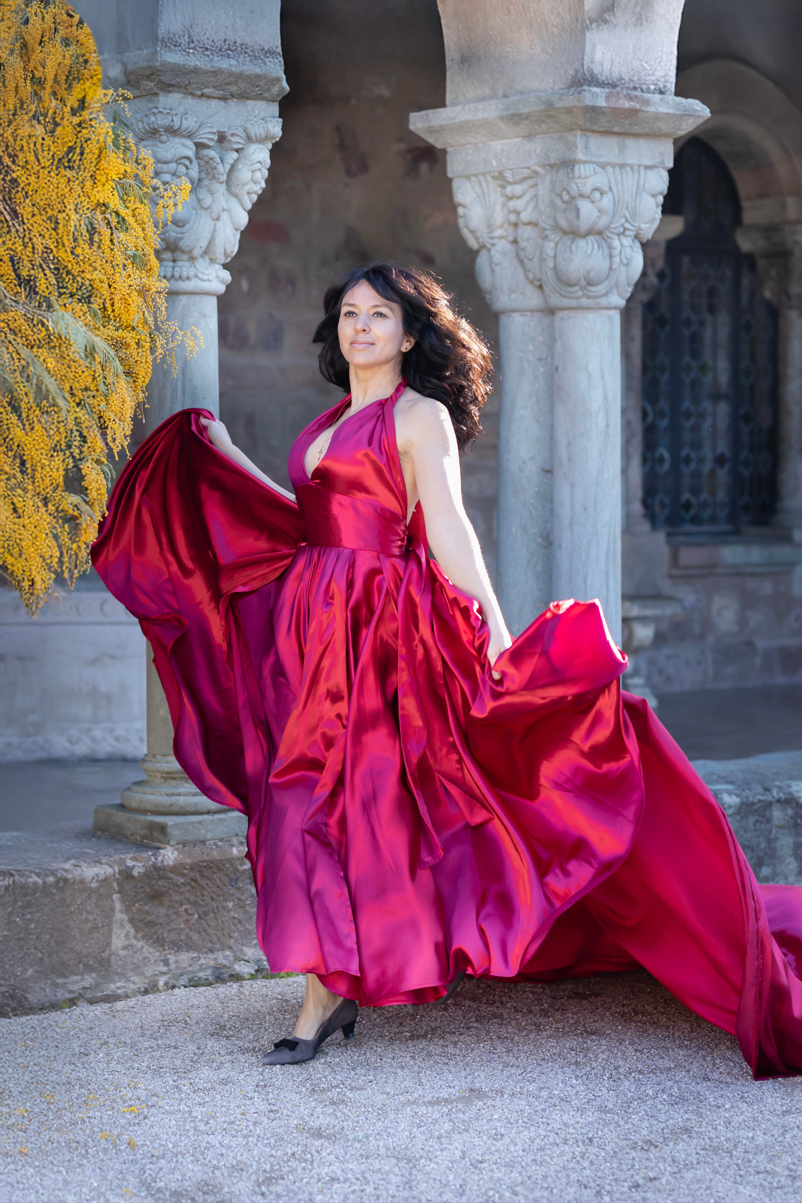 Long dresses shooting. Photographer in Munich