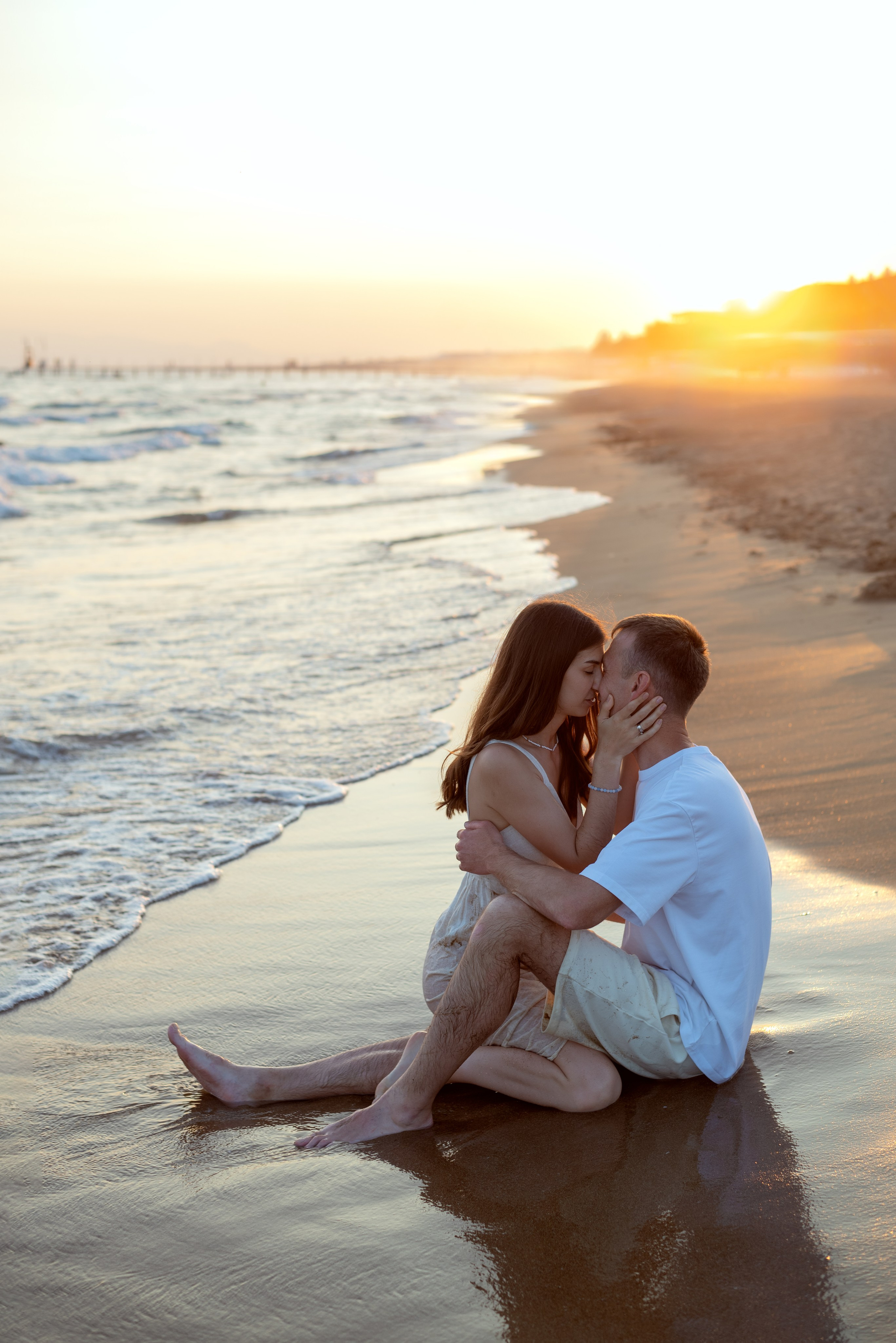Фотосессия пары в Сиде на закате