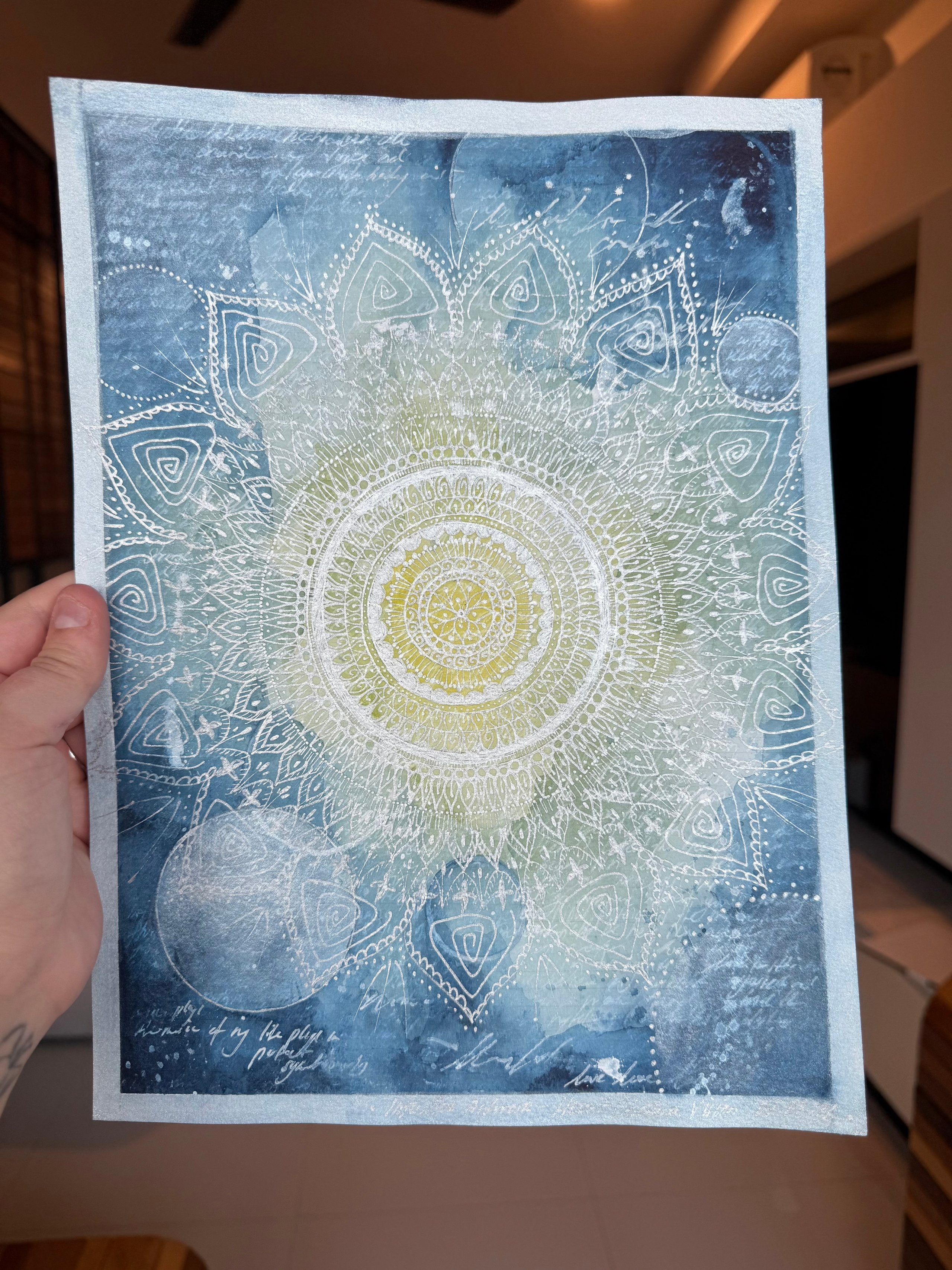 Heart Chakra Map, description above. 