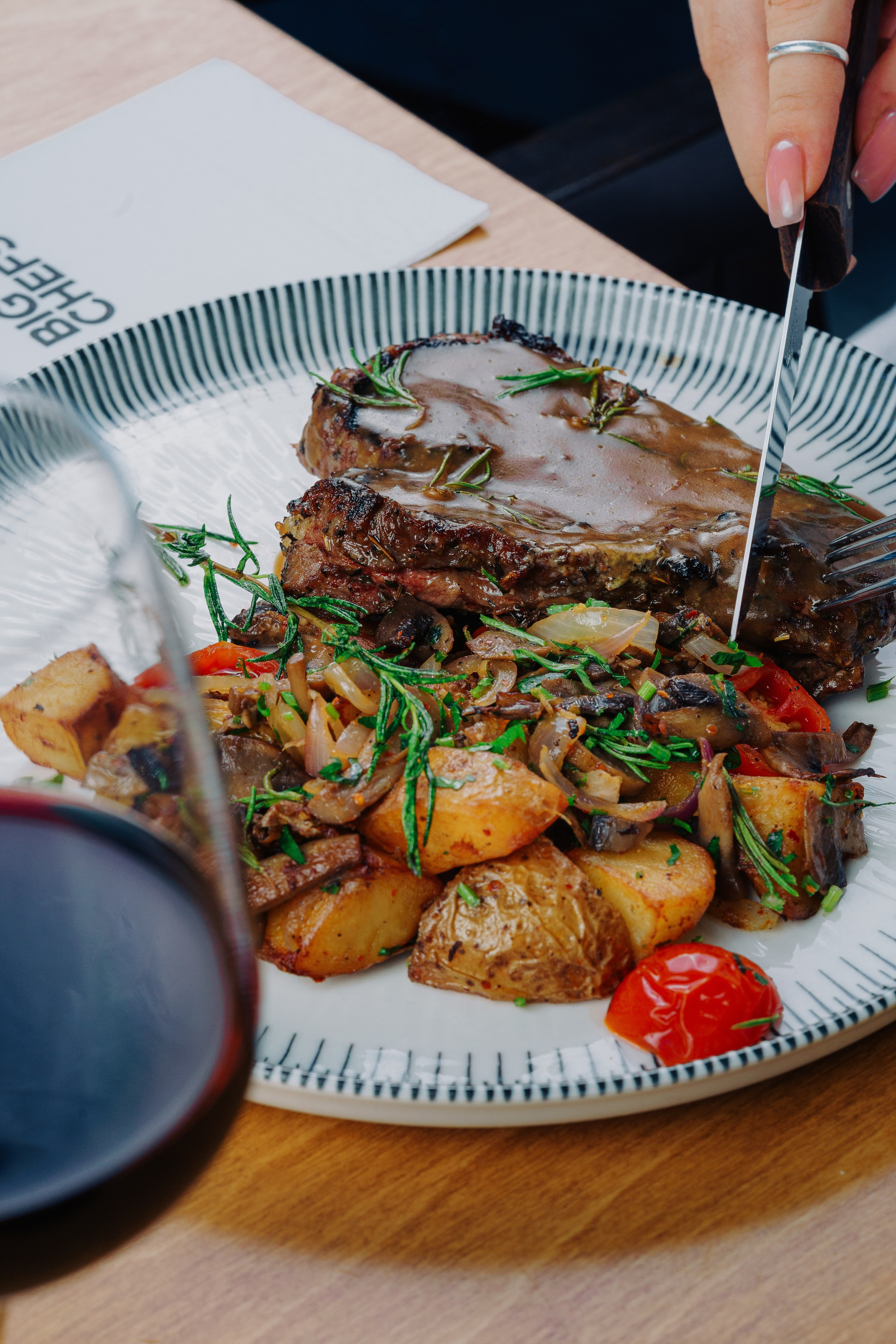 Фуд-фото: ресторан «BigChefs». Arina Leonova — Food photographer Tbilisi