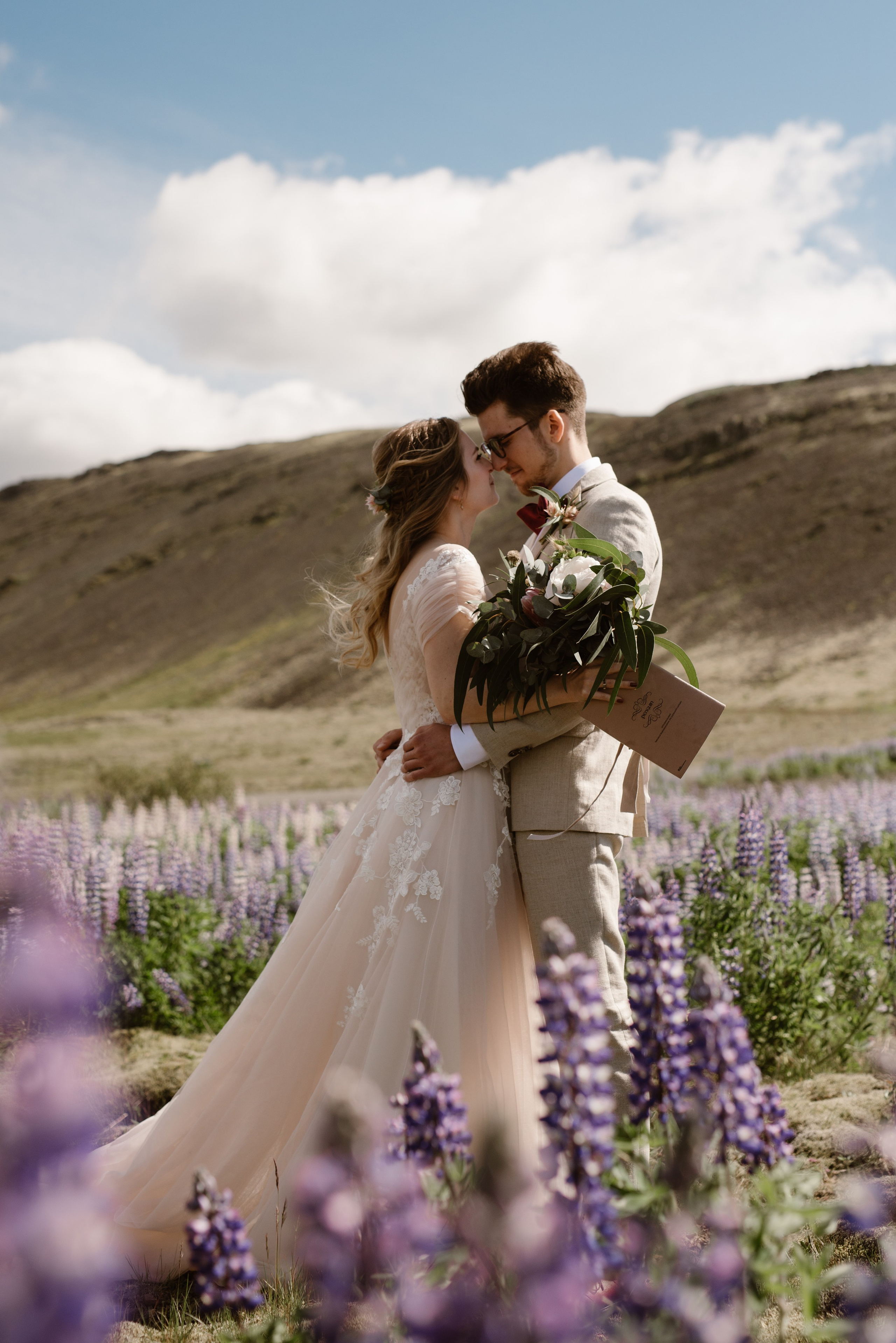 Alina and Grettar. Michalina Dzianach Wedding Photographer Iceland
