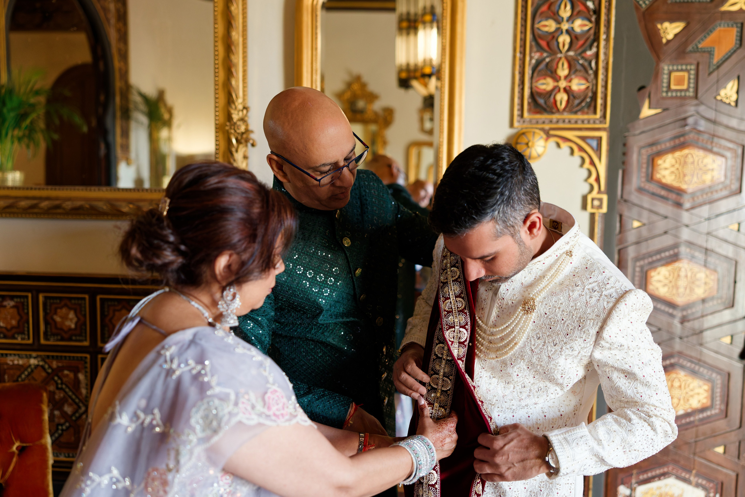 Indian wedding at Gran Villa Rosa, Barcelona