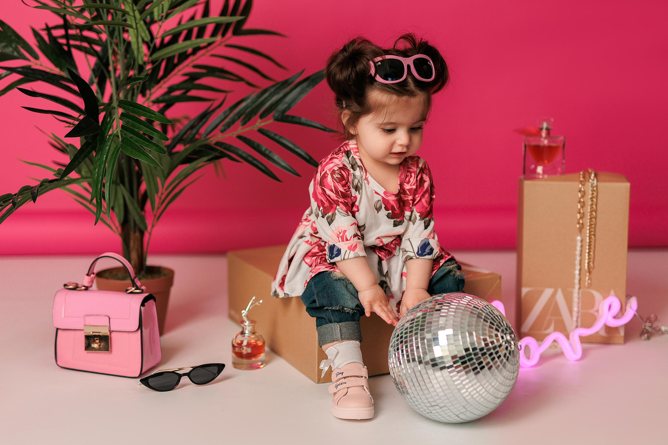 Годовасие Амелии. Семейный и портретный фотограф в Эстонии Наталья Фрейманис