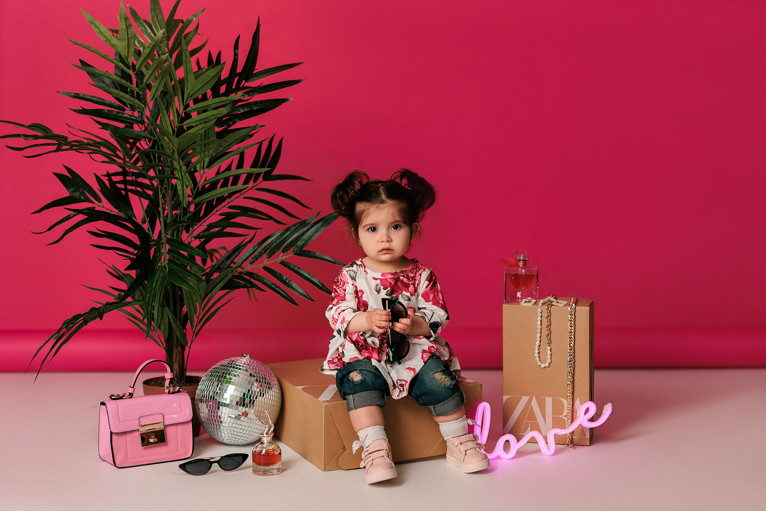 Годовасие Амелии. Семейный и портретный фотограф в Эстонии Наталья Фрейманис