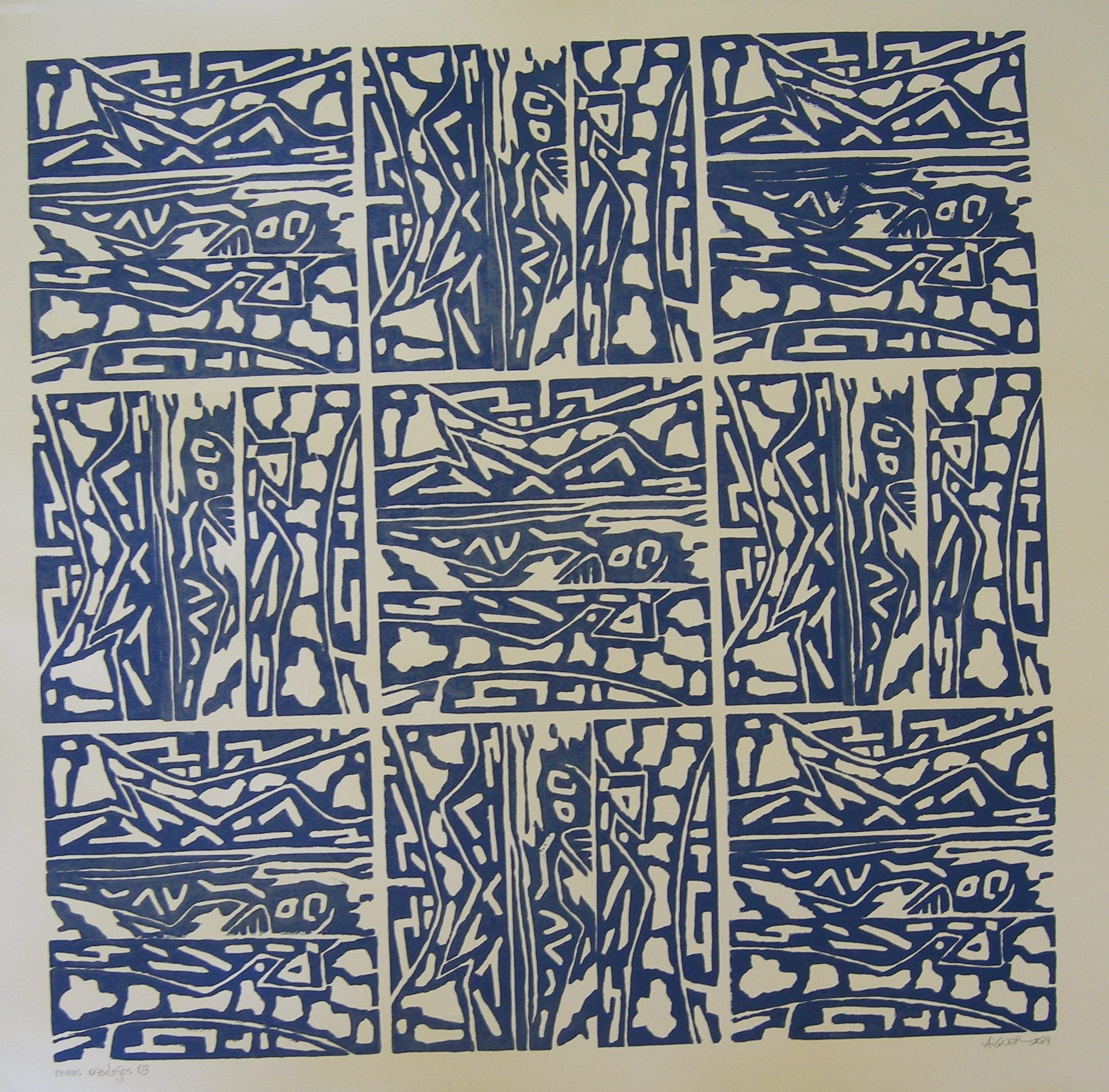 meus azulejos 2024 - 70x70