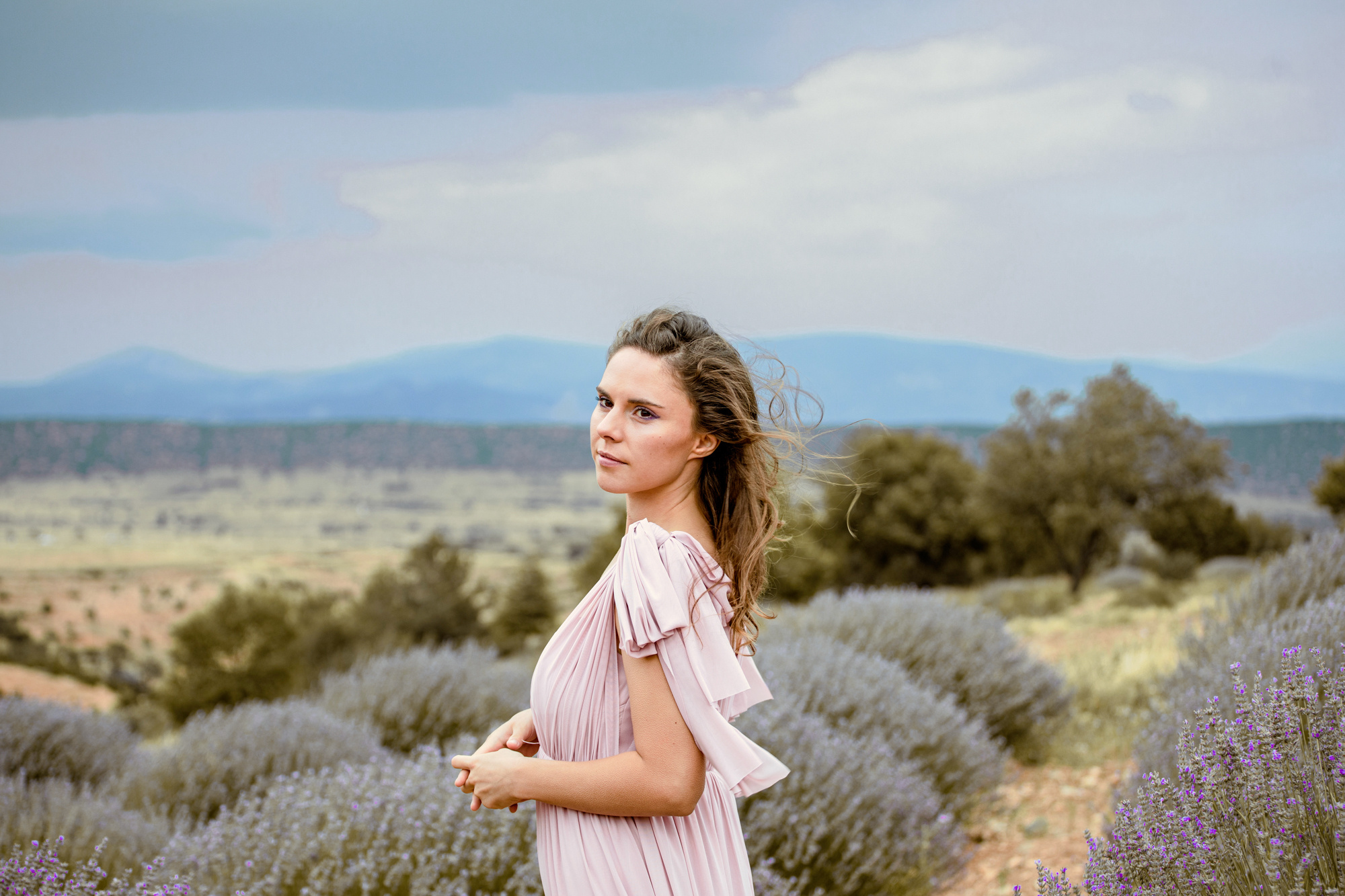 Family photo session in lavender fields in Turkey. Julia Ganch I Fashion Wedding Photography I Cappadocia Turkey