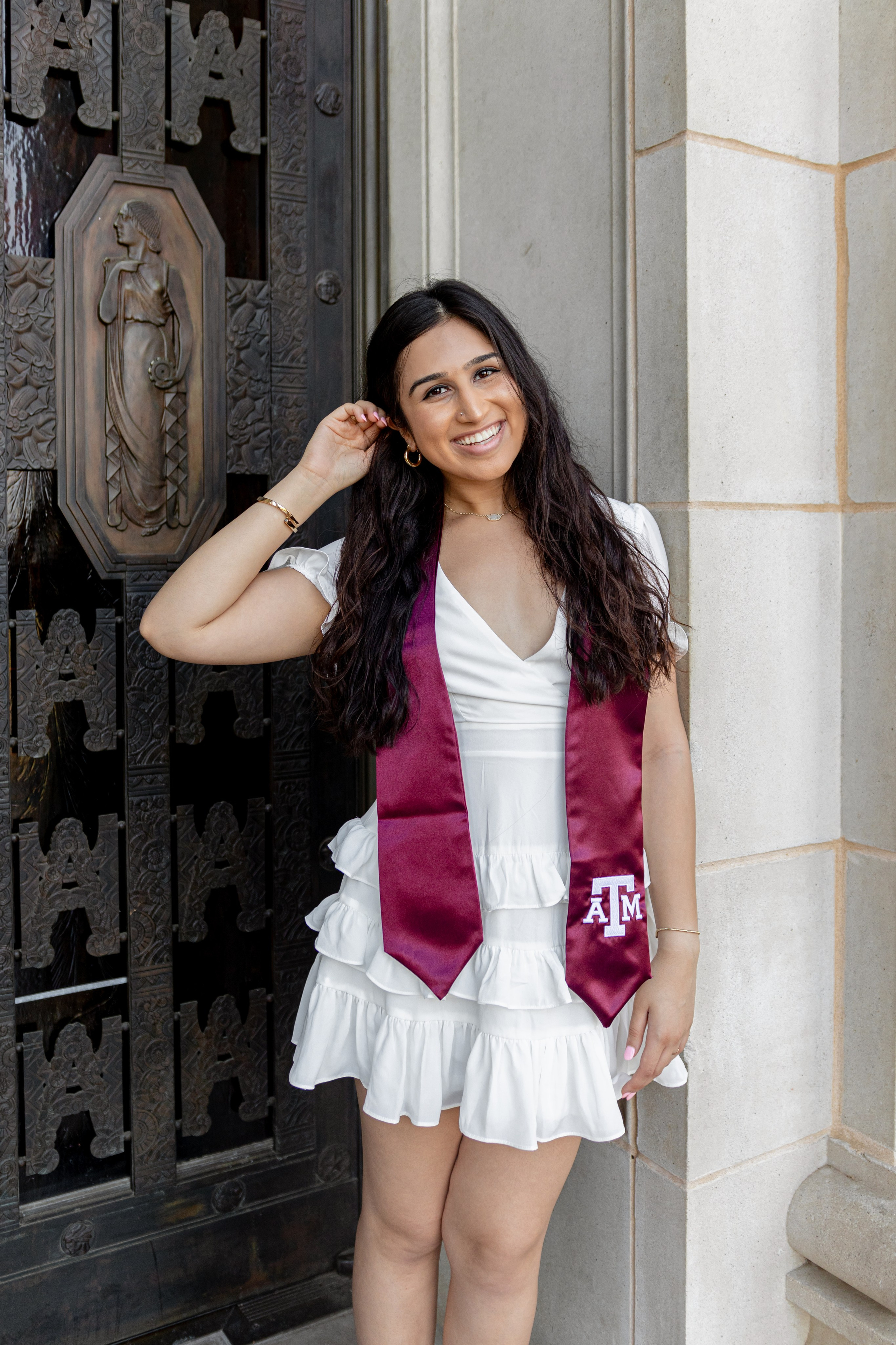 Arshia’s graduation photoshoot at Texas A&M University