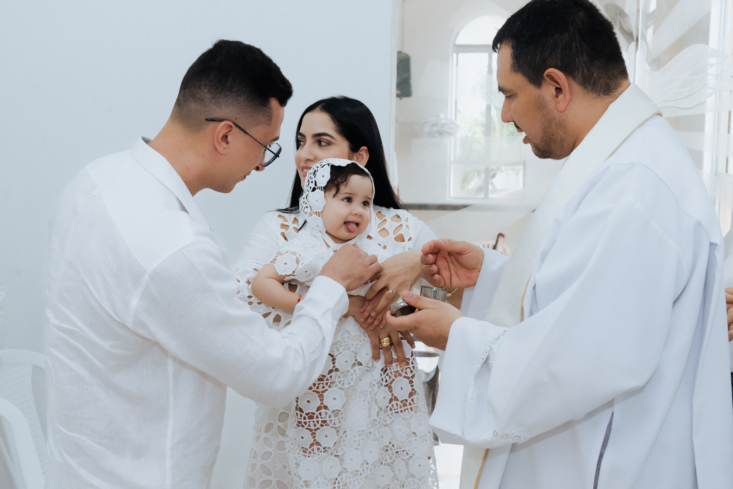 BAUTIZO CELESTE. Fotógrafo David Yance