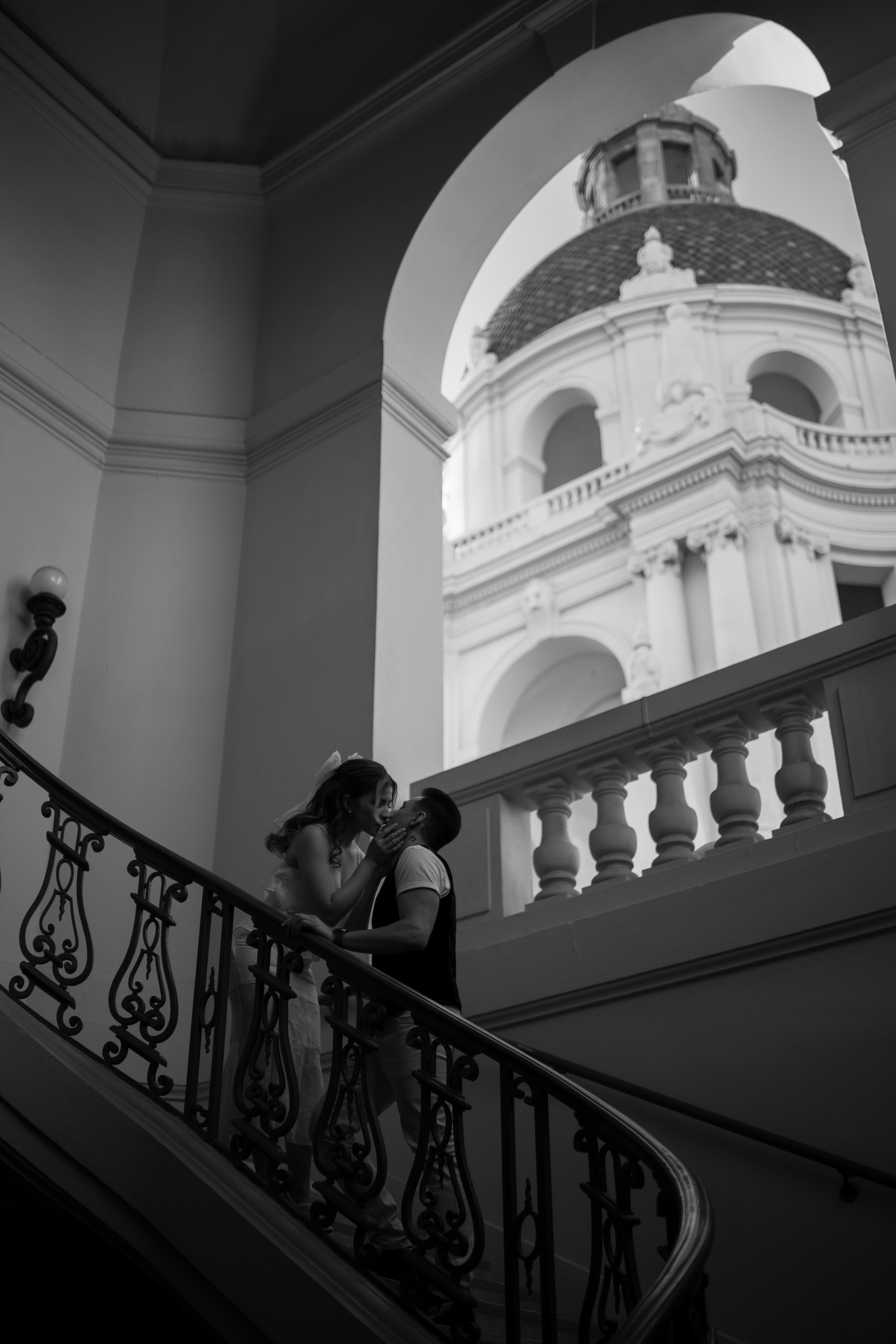 Pasadena City Hall Engagement Photoshoot, California. Wedding Photography & Videography Team in California, Los Angeles, San Francisco, San Diego and Travel