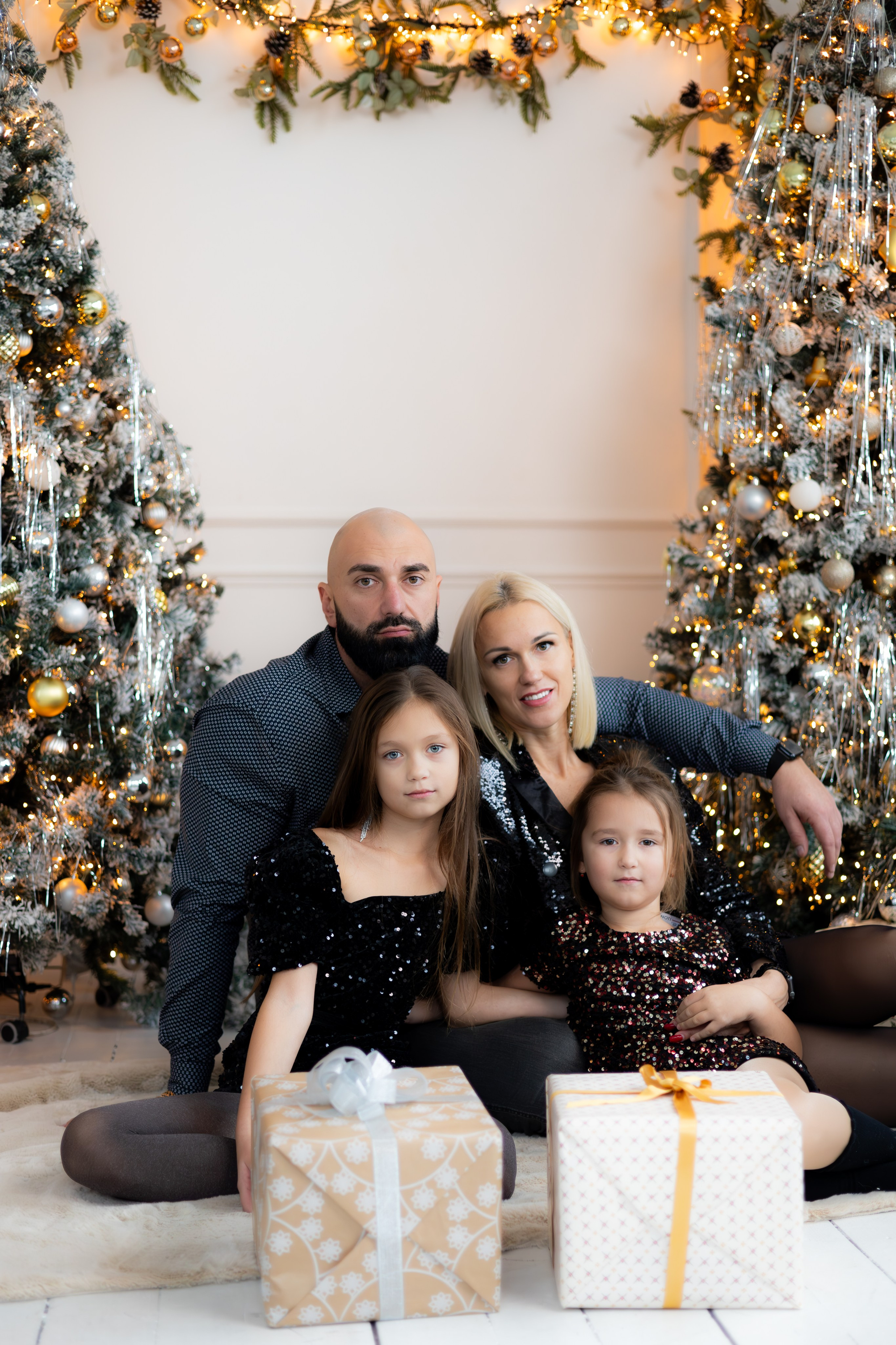 Ziemassvētku fotosesijas Rīgā