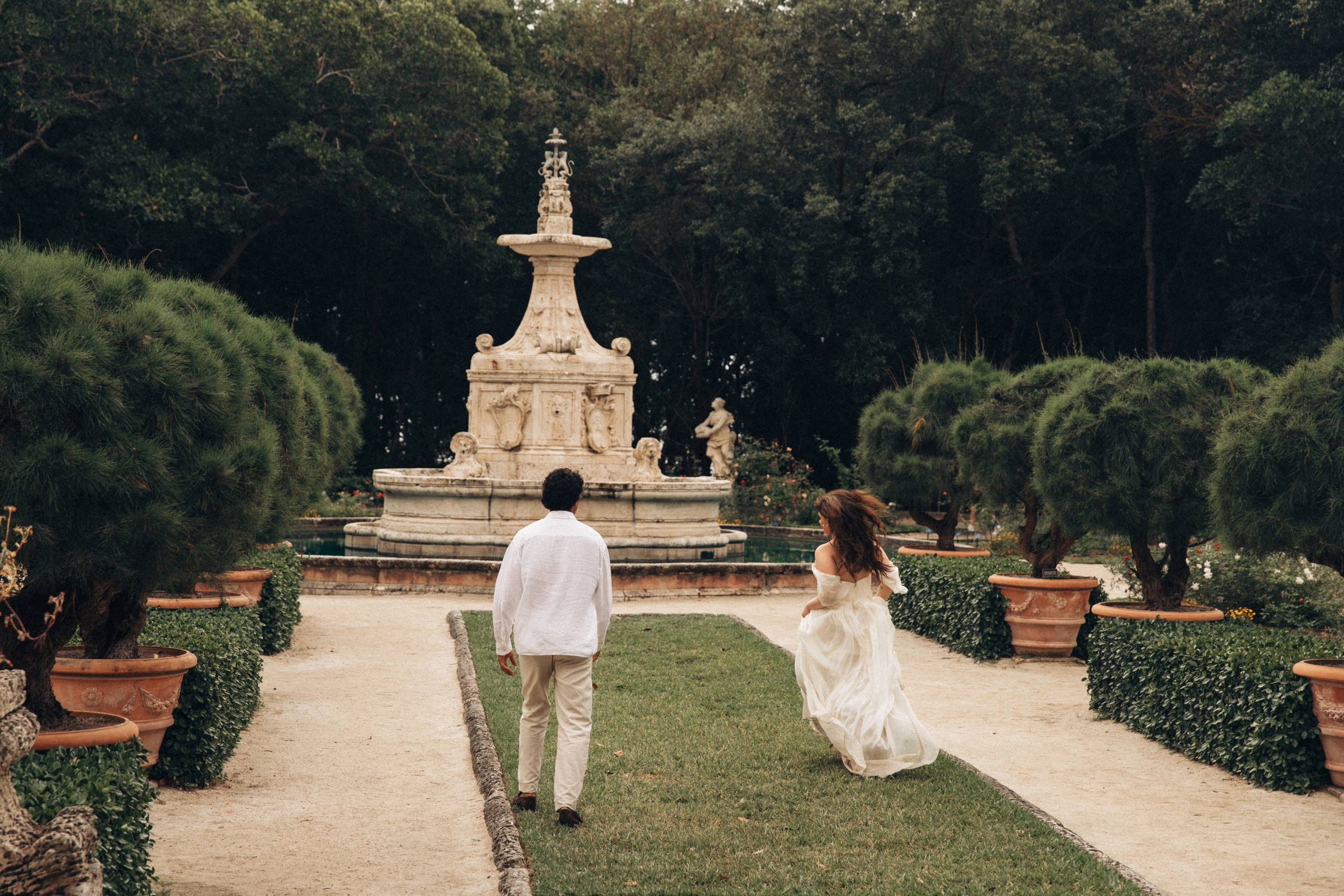 Lindsay & Kirk | Elopement at Vizcaya Museum & Gardens