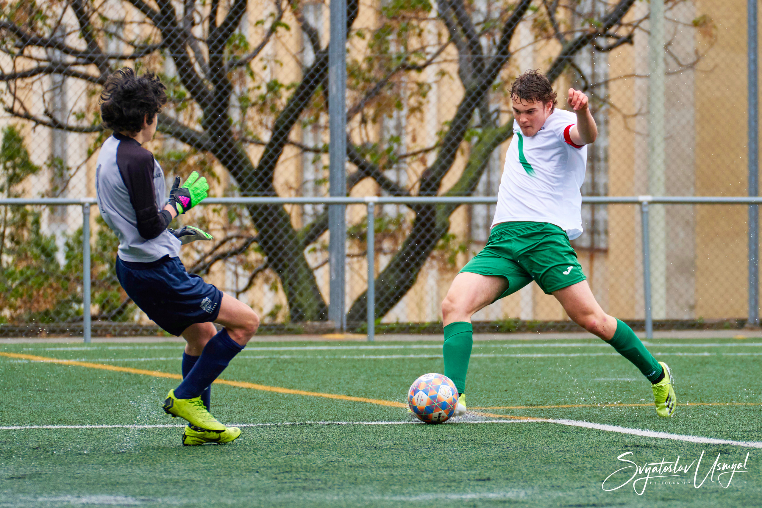 Soccer match. Inicio