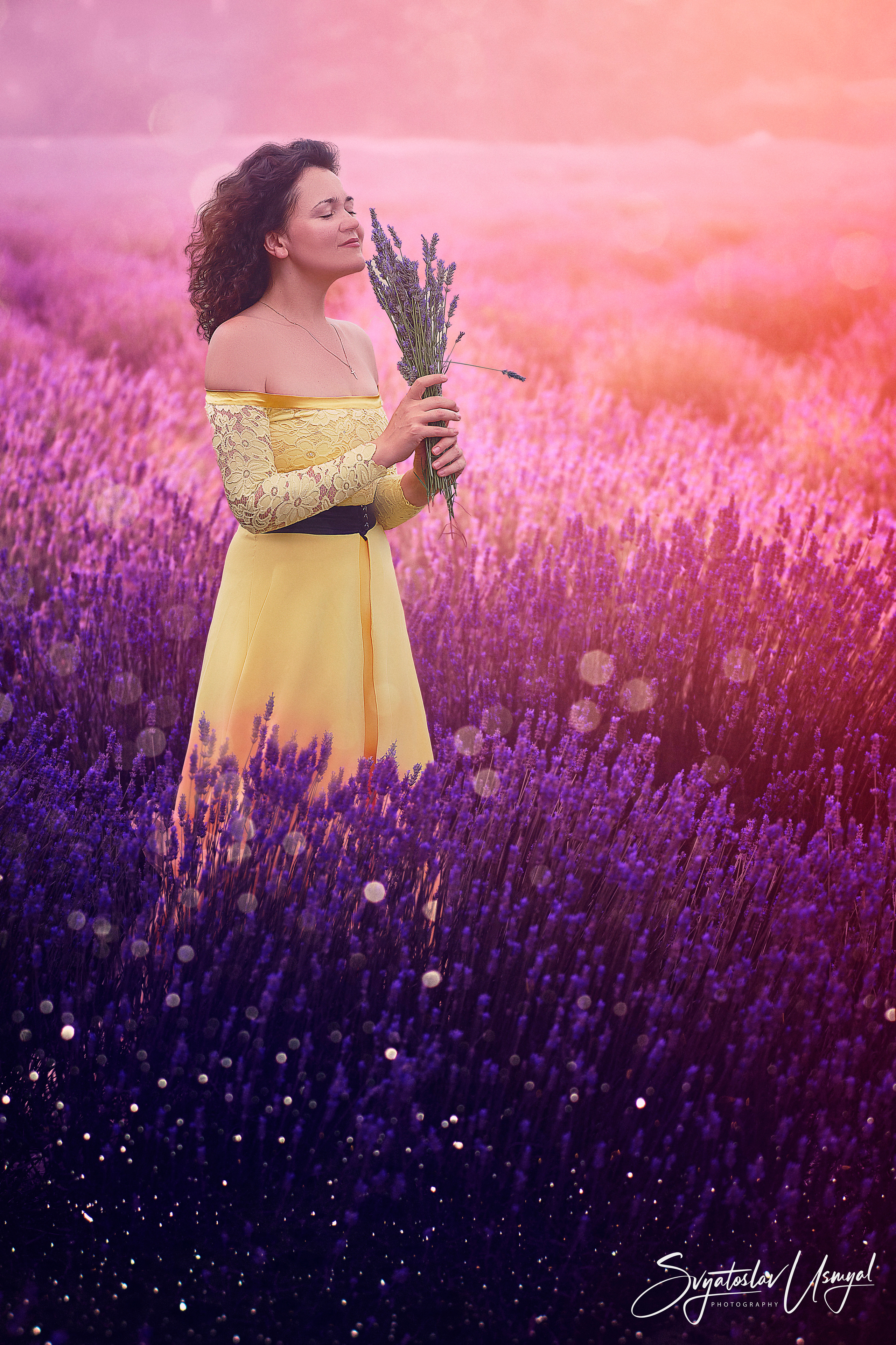 Lavender fields. Photographer @ Studio | Barcelona — Svyatoslav Usmyal