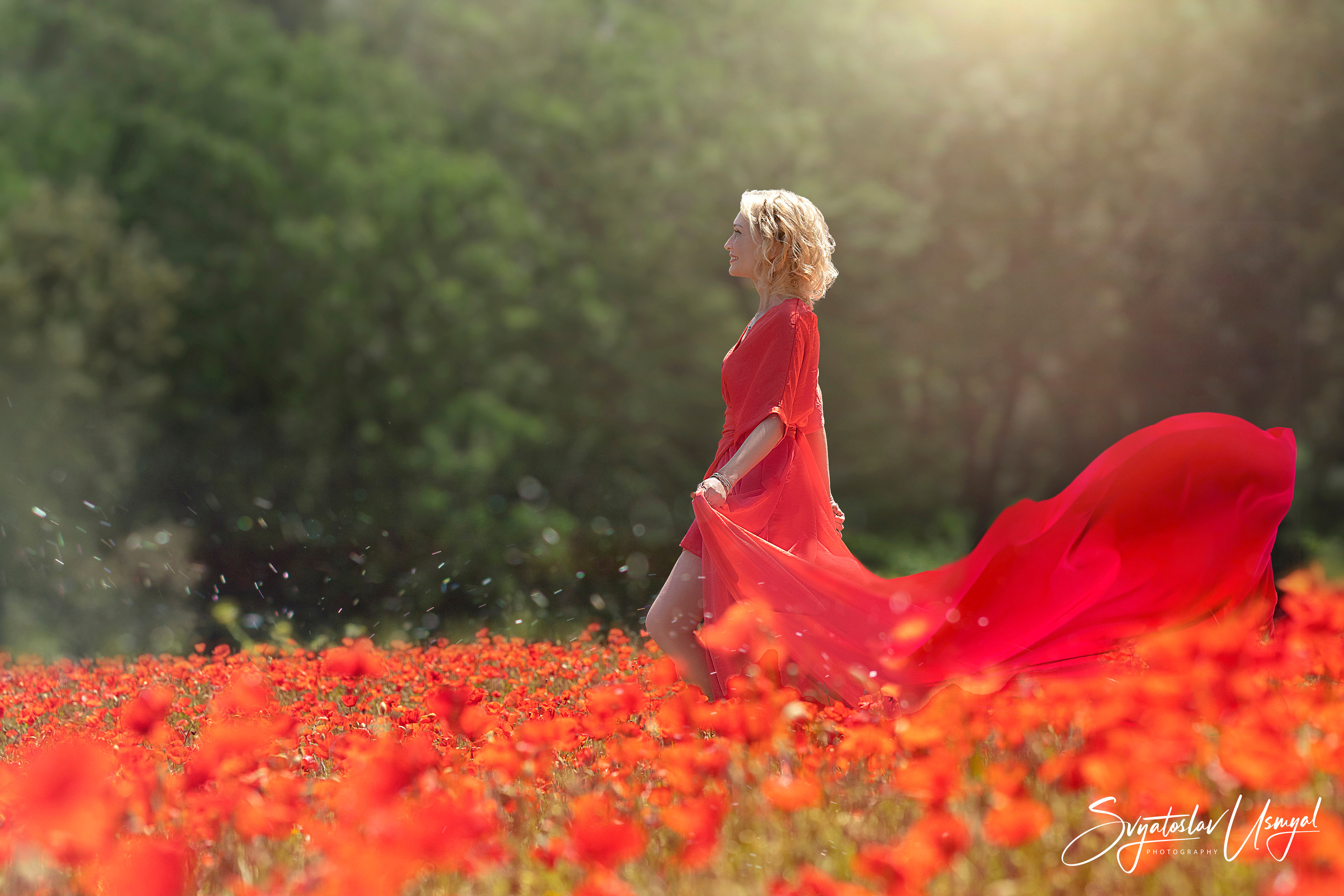 Poppy field. Photographer @ Studio | Barcelona — Svyatoslav Usmyal