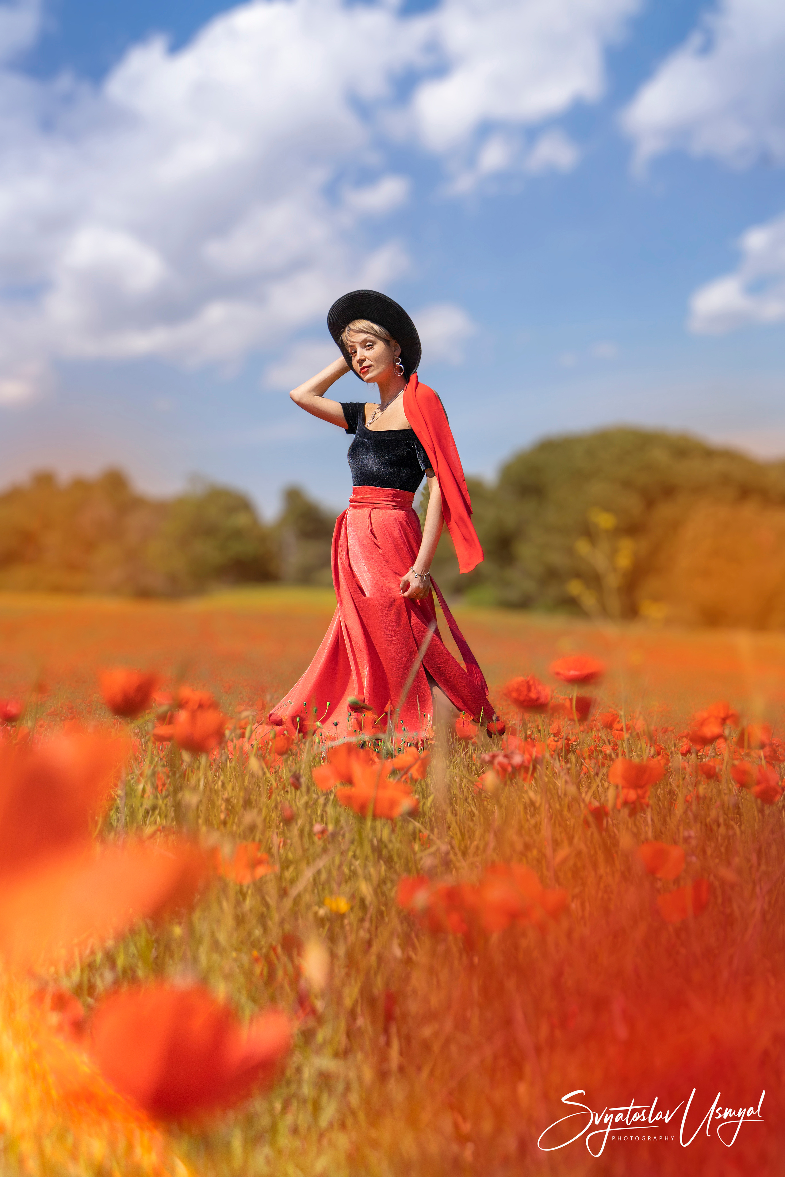 Poppy field. Photographer @ Studio | Barcelona — Svyatoslav Usmyal