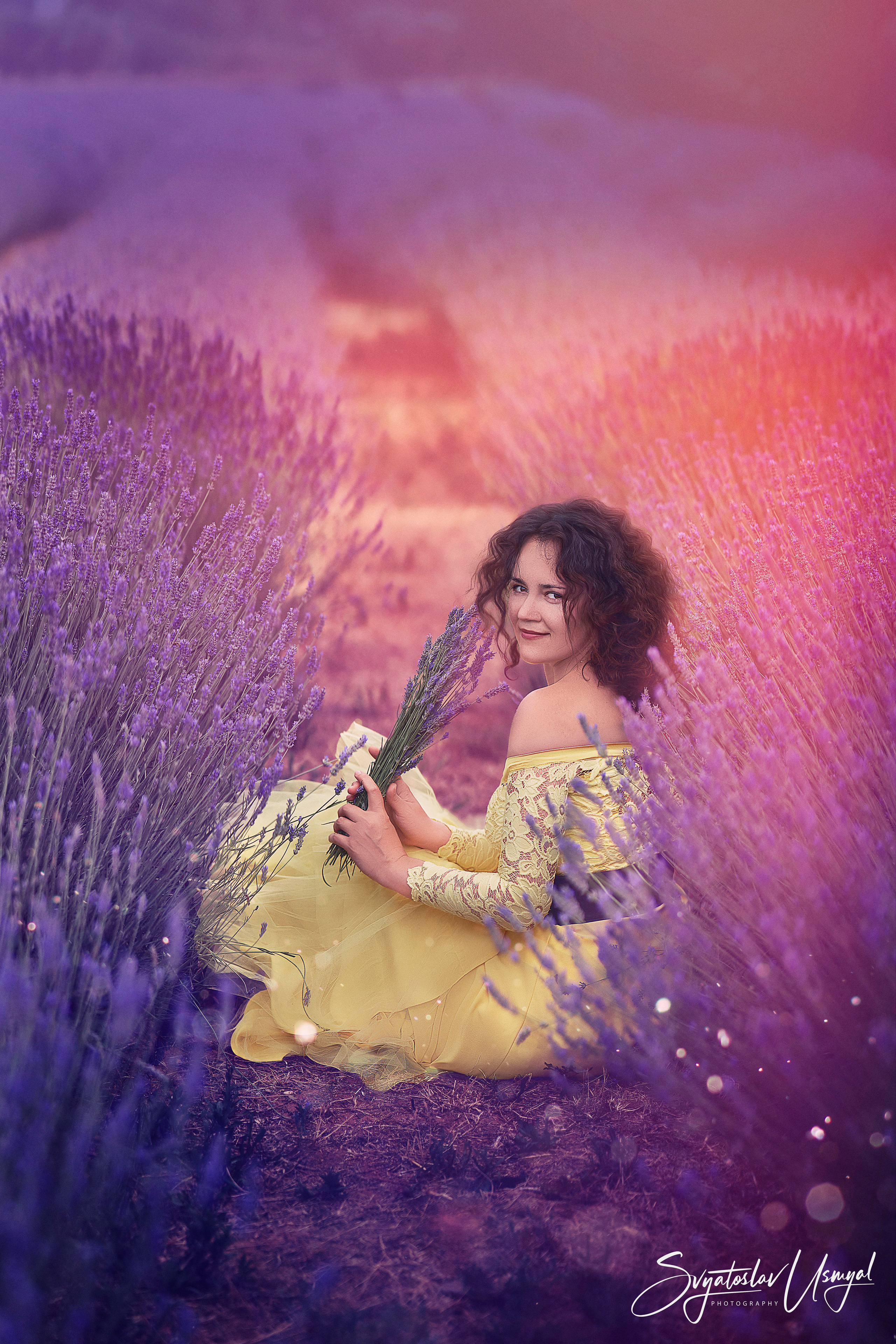 Lavender fields. Photographer @ Studio | Barcelona — Svyatoslav Usmyal