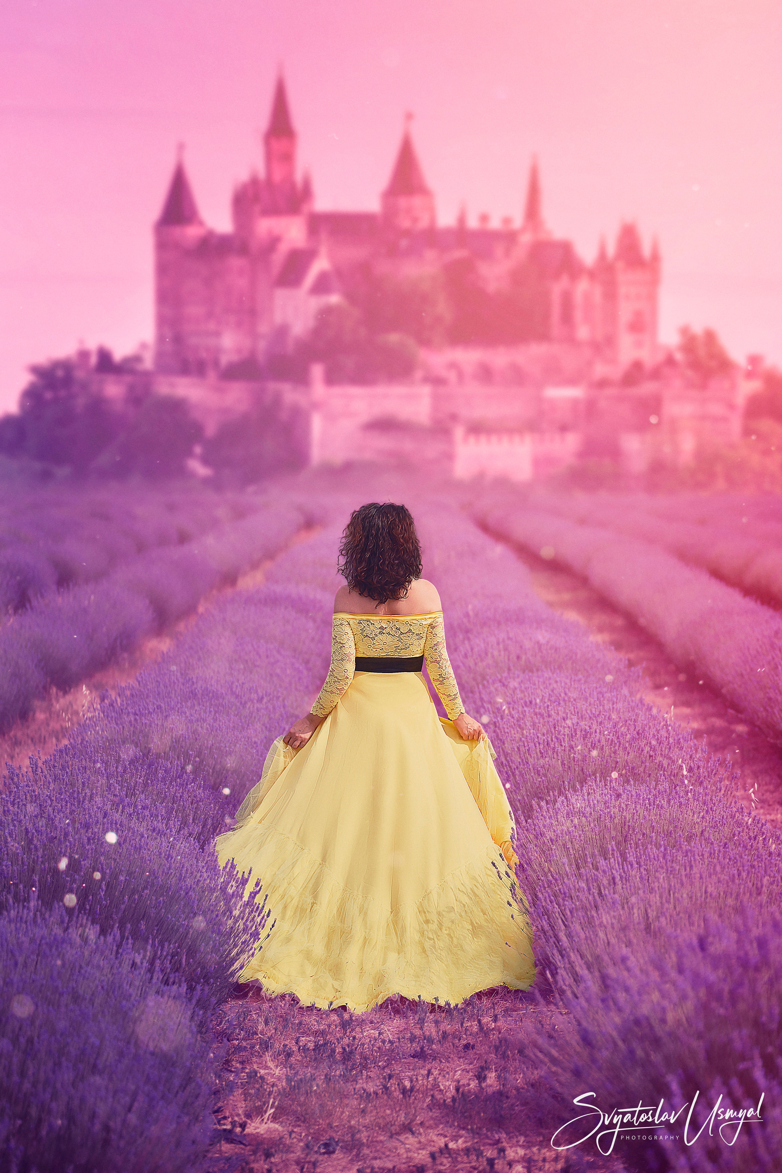 Lavender fields. Photographer @ Studio | Barcelona — Svyatoslav Usmyal