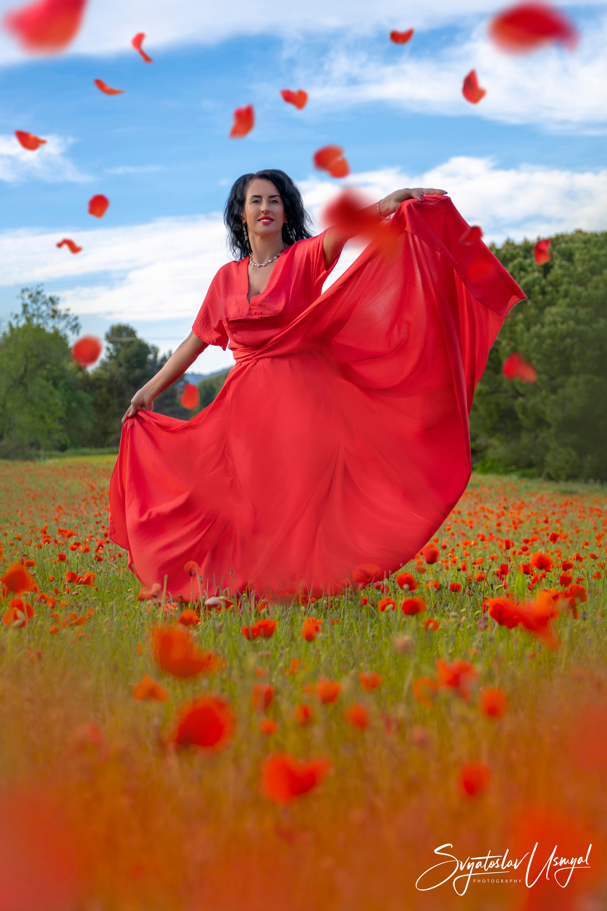 Poppy field. Photographer @ Studio | Barcelona — Svyatoslav Usmyal