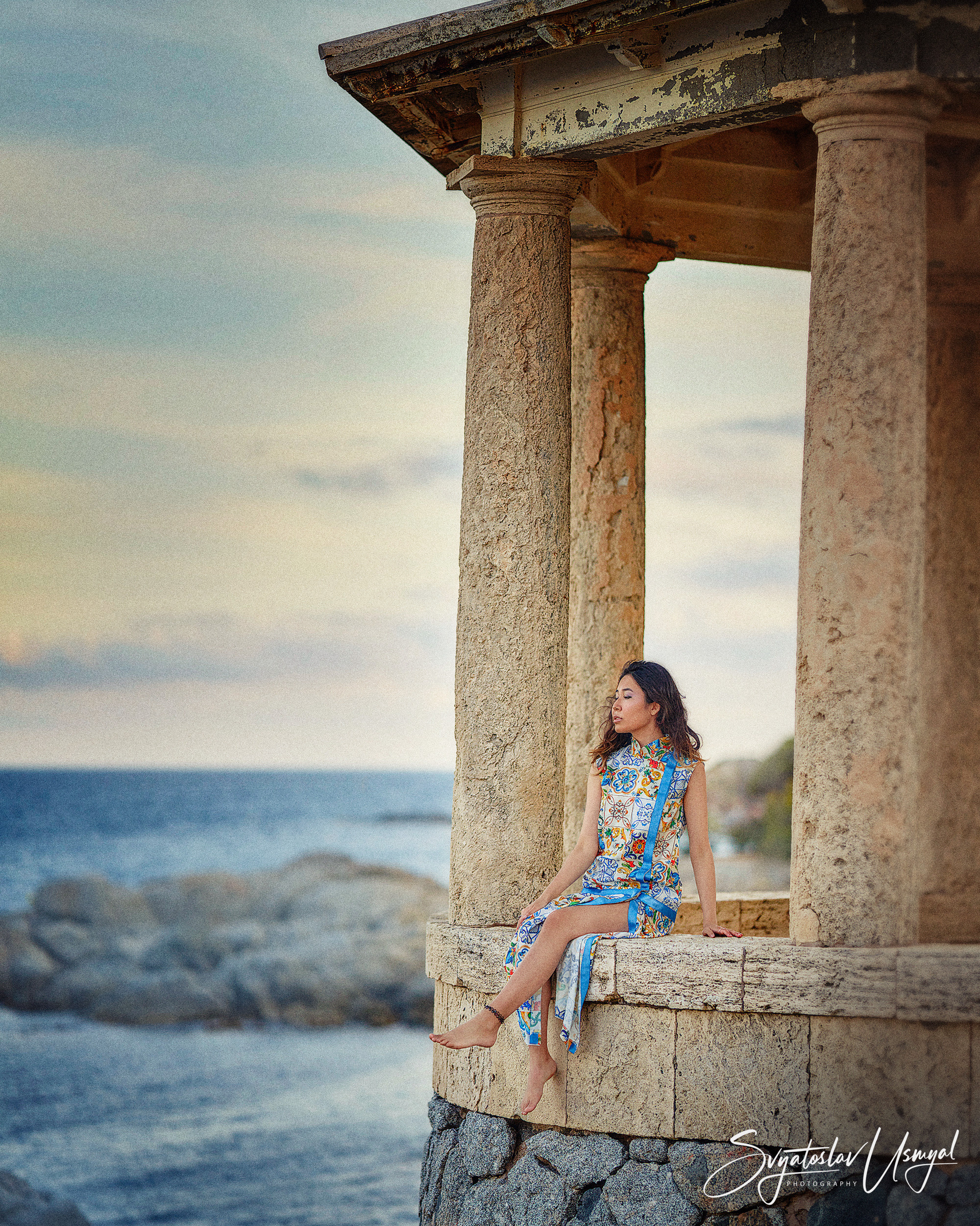 By the sea at S’Agaro 2. Photographer @ Studio | Barcelona — Svyatoslav Usmyal