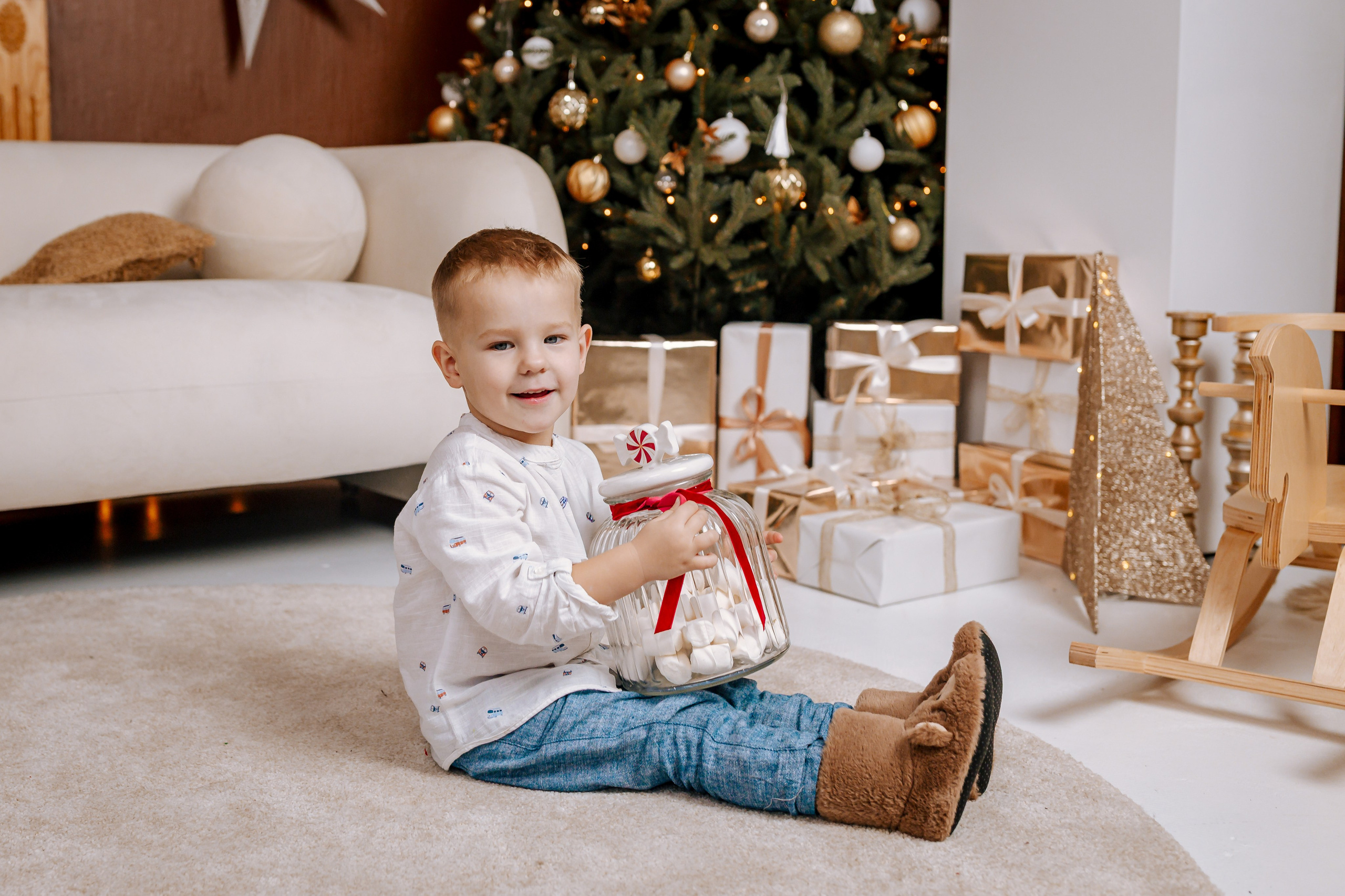 Ziemassvētki studijā. Home