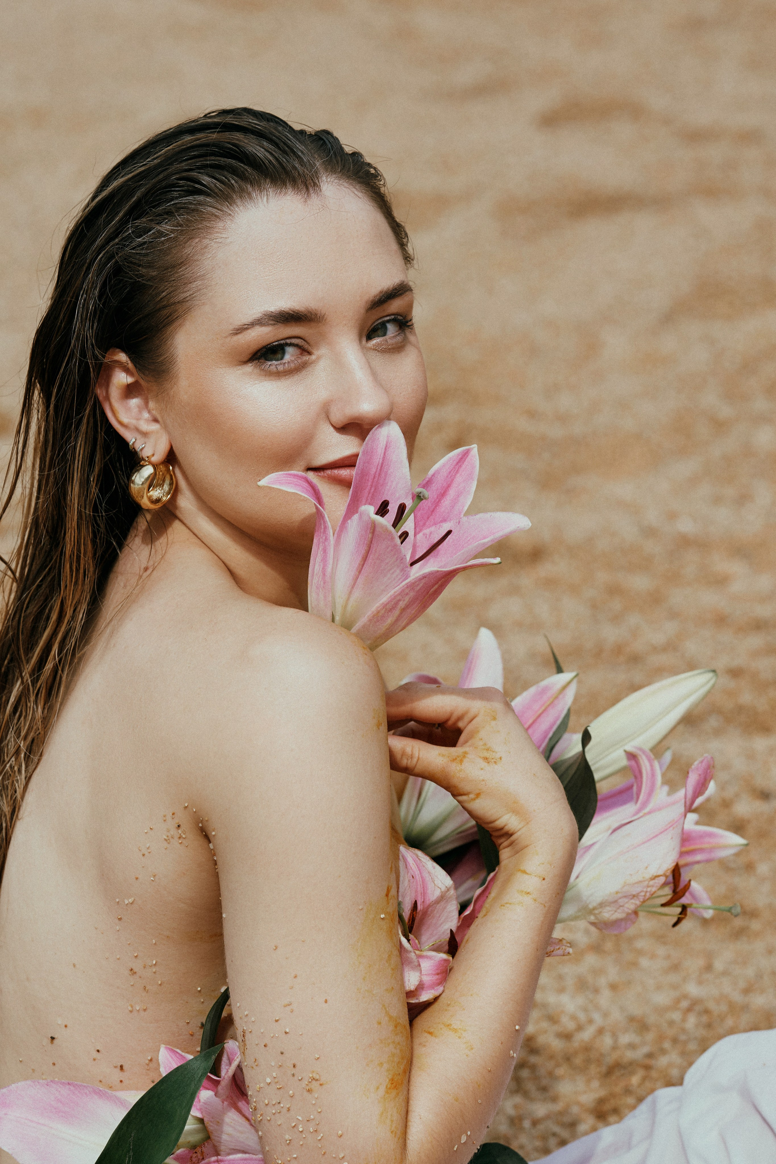 Пляж. Кристина. Фотограф в Барселоне Жанна Захарченко