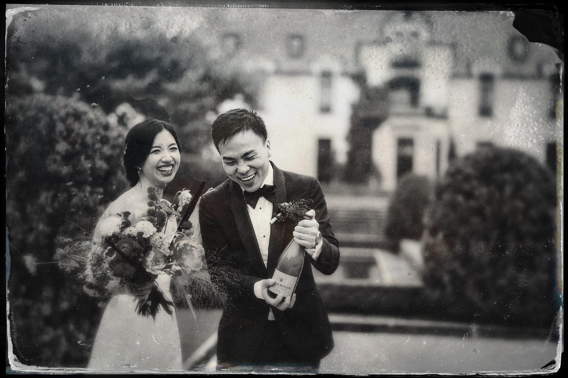 Yiwei & Charles — Trying to emulate large format in Photoshop. Emin Kuliyev | New York wedding photographer