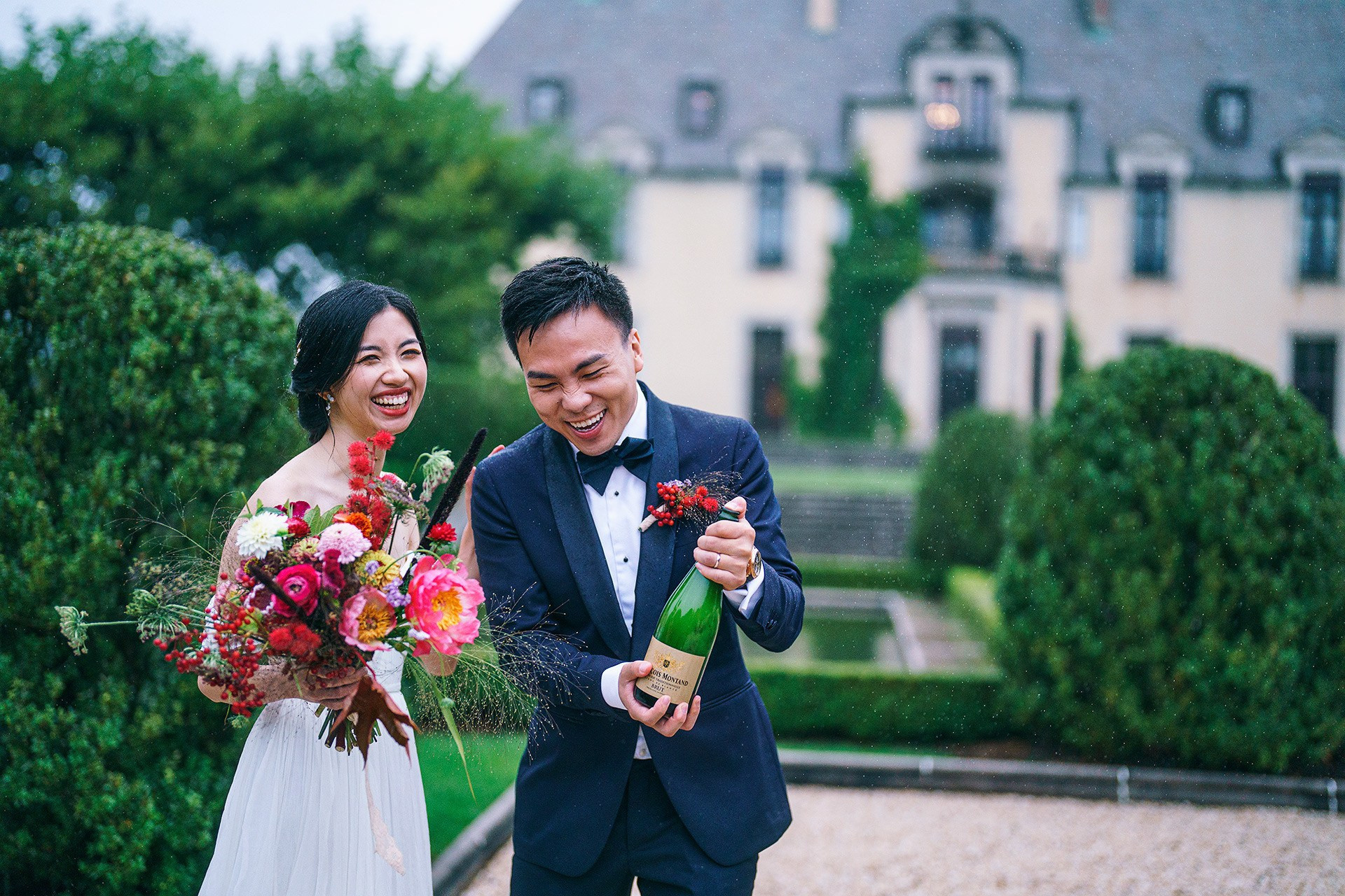 Yiwei & Charles — Trying to emulate large format in Photoshop. Emin Kuliyev | New York wedding photographer