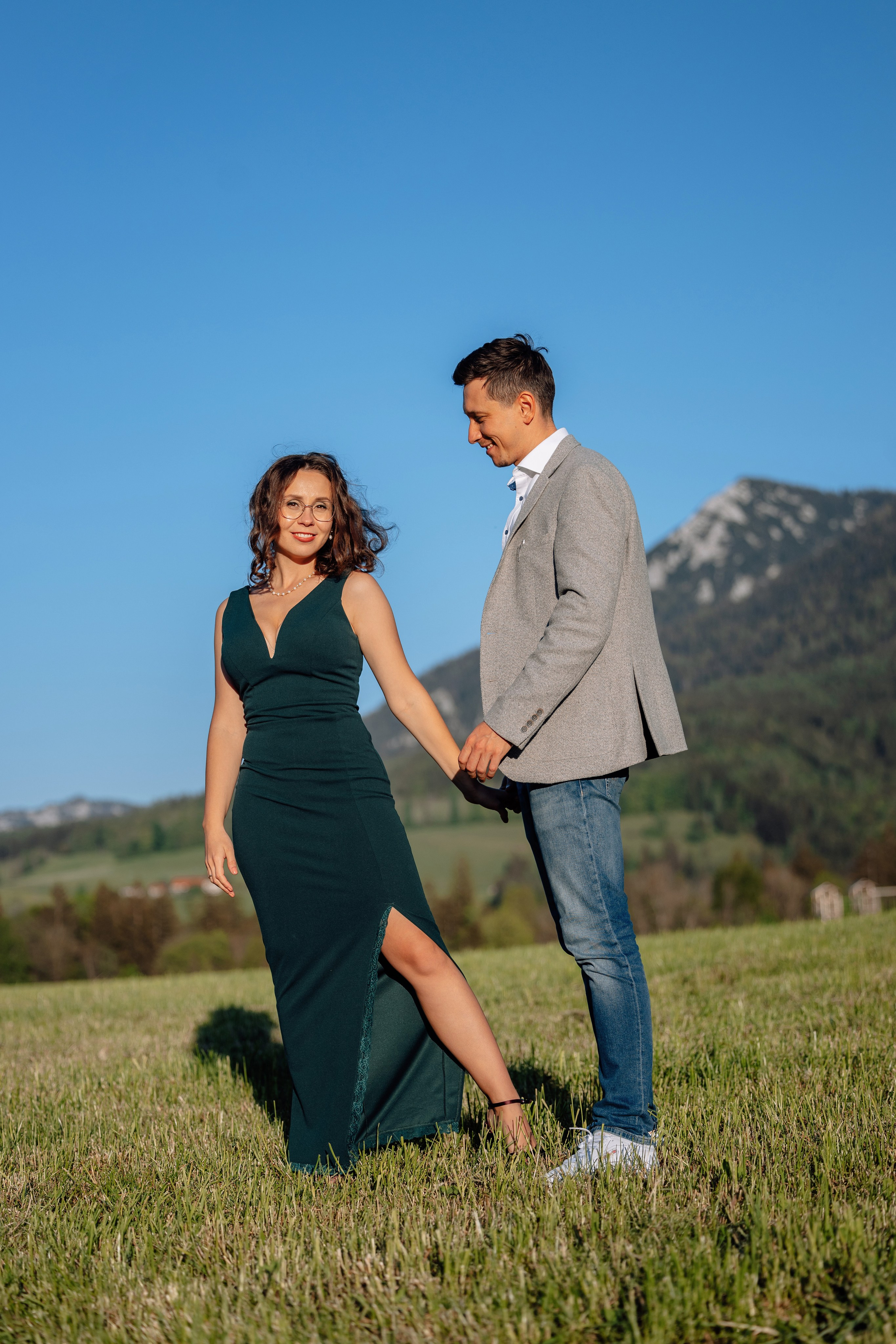 In der Nähe der Berge (bei Ruhpolding). Hochzeitsfotograf München Taufe Familienfotograf Tanja Mauke