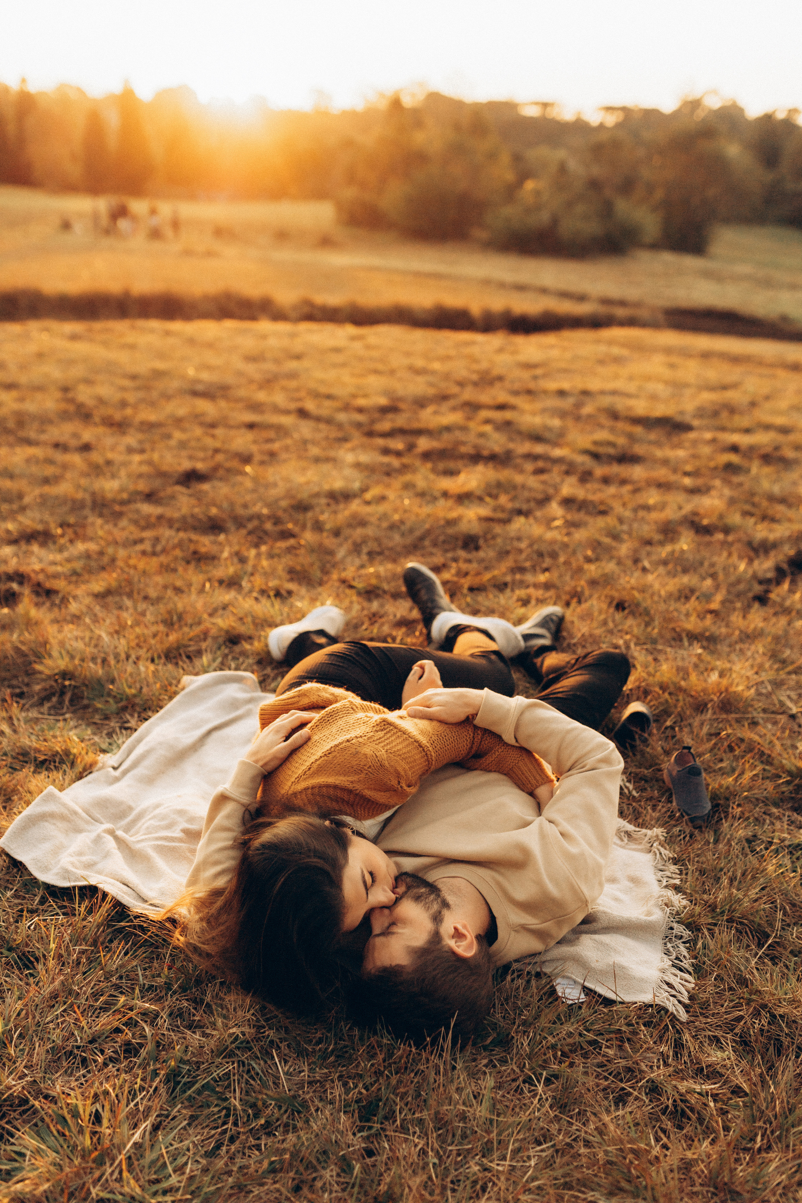 Um pôr-do-Sol inesquecível. Lídia Cabral Fotografia | Fotógrafa de casais e famílias em Gramado RS