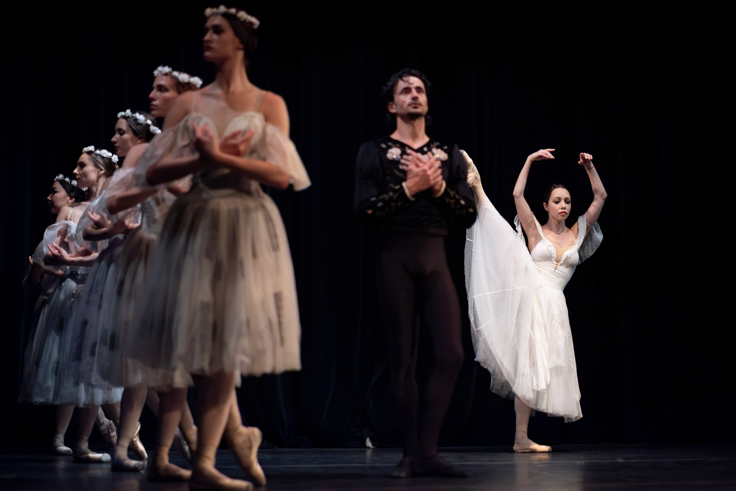 Grand Kyiv Ballet / Giselle. Reportage concert portrait photography in the San Francisco Bay Area