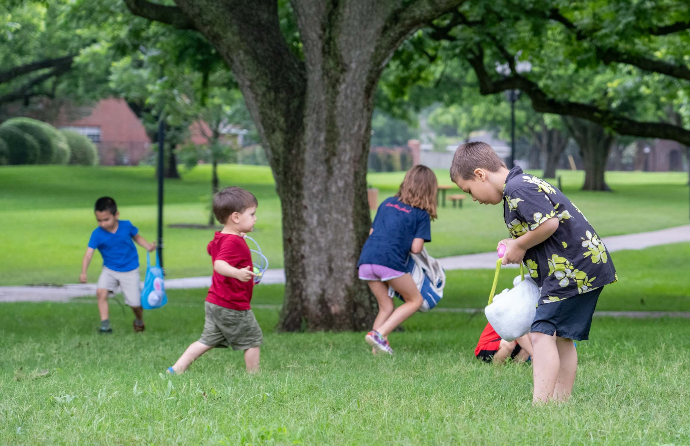 Easter picnic. Photographer Irina Kozhemyakina. Houston