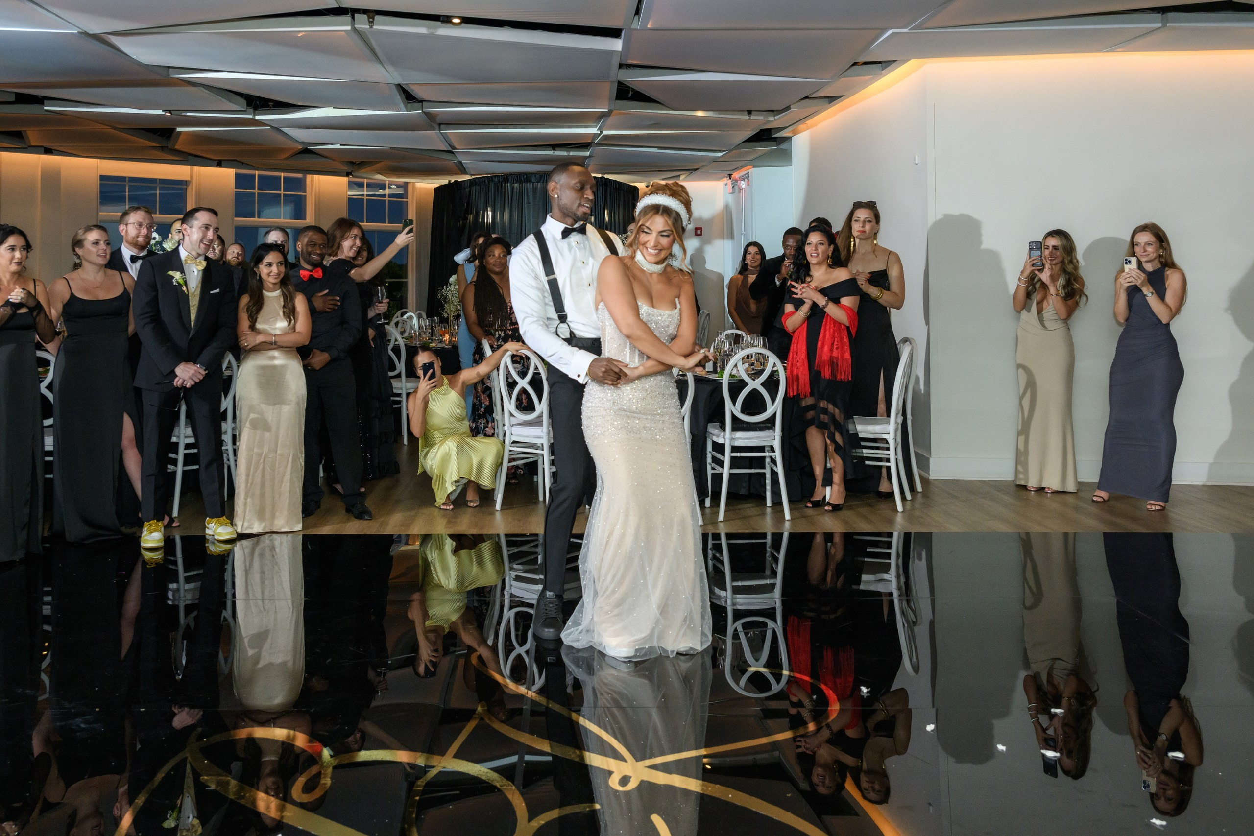 Briana & Kefim, Maritime Pars, Jersey City, NJ. Luxury Wedding Photography and Cinematography